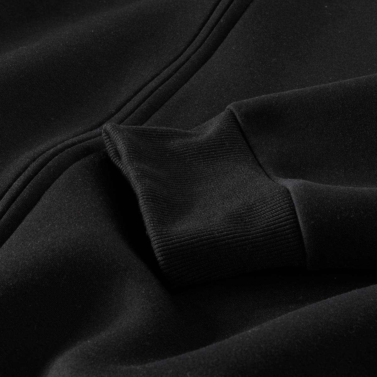 Jack&Jones Sweatjacke aus Funktionsmaterial schwarz