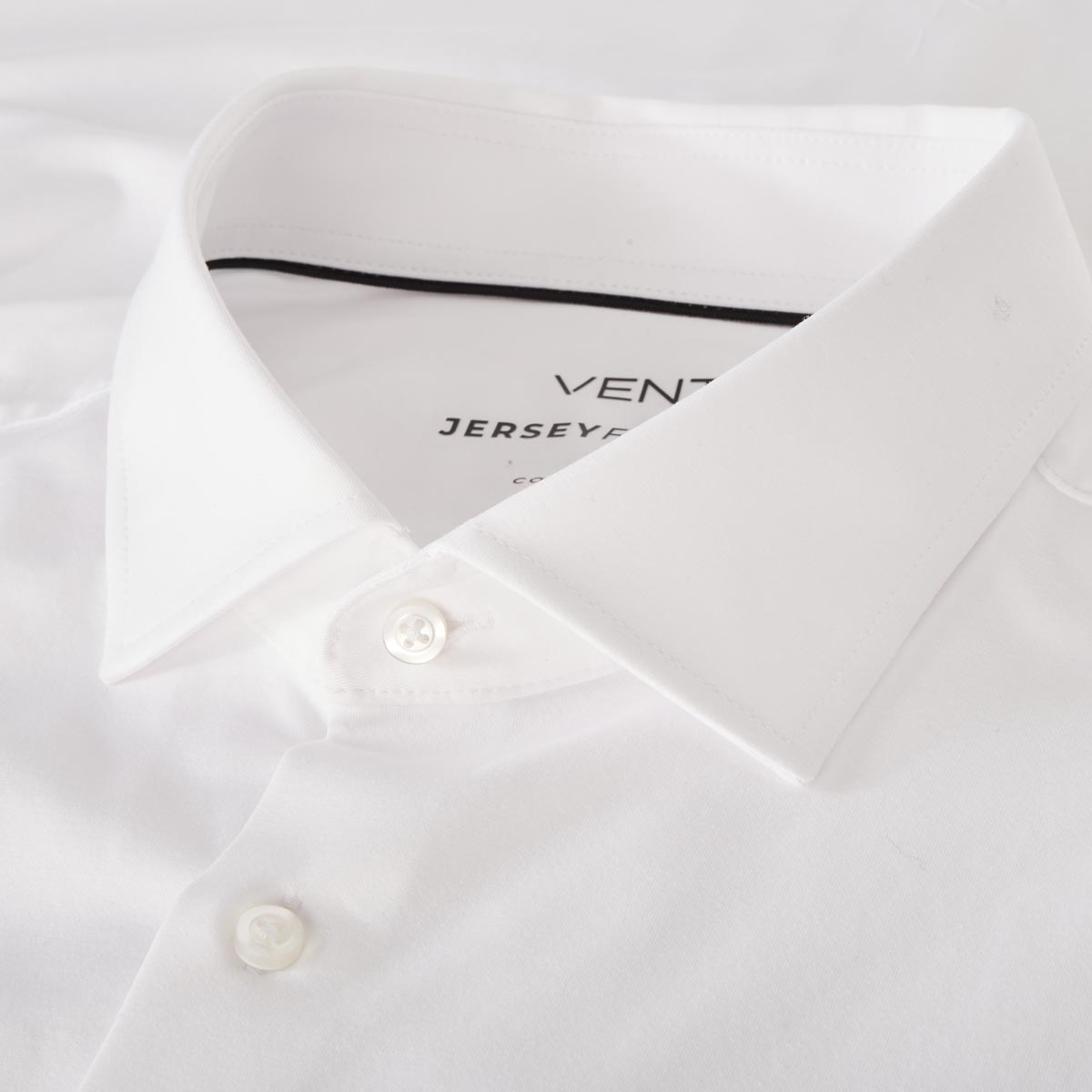 CASA MODA Businesshemd aus Stretch-Jersey weiß