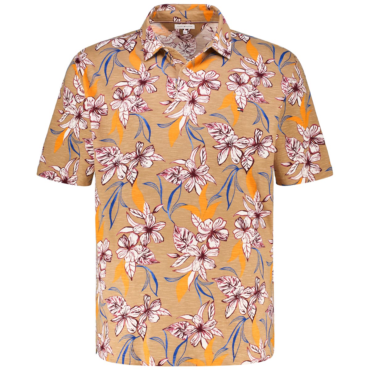 Poloshirt mit Allover-Muster