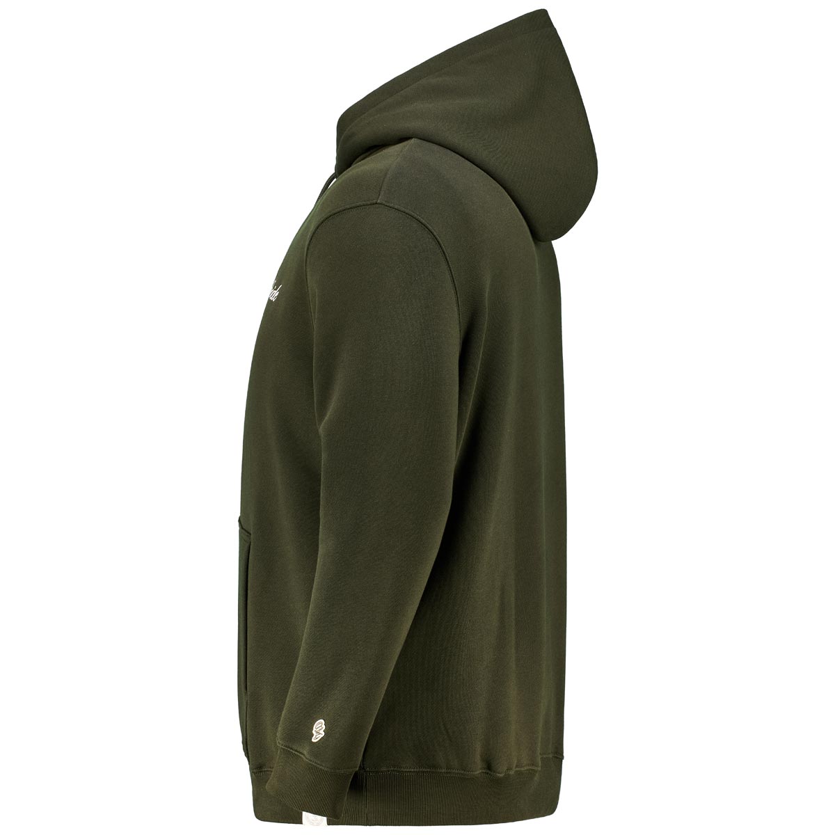 Jack&Jones Hoodie aus Baumwoll-Jersey oliv
