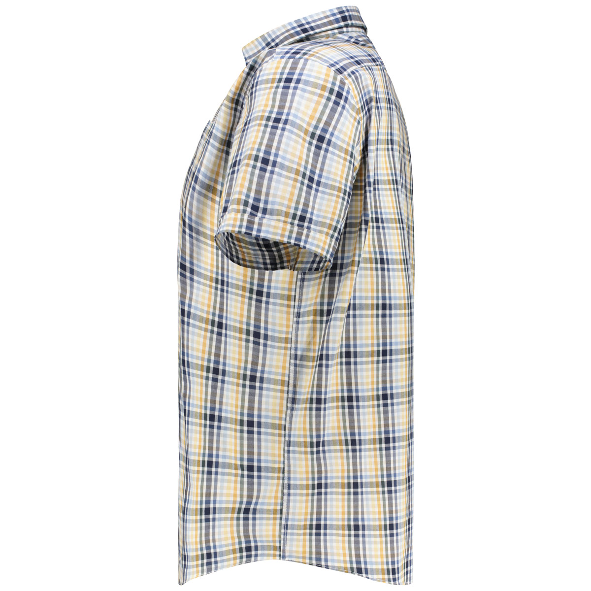 CASA MODA Freizeithemd aus Baumwolle gelb