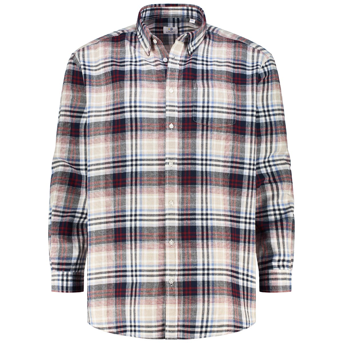 Flanellhemd mit Karo-Muster