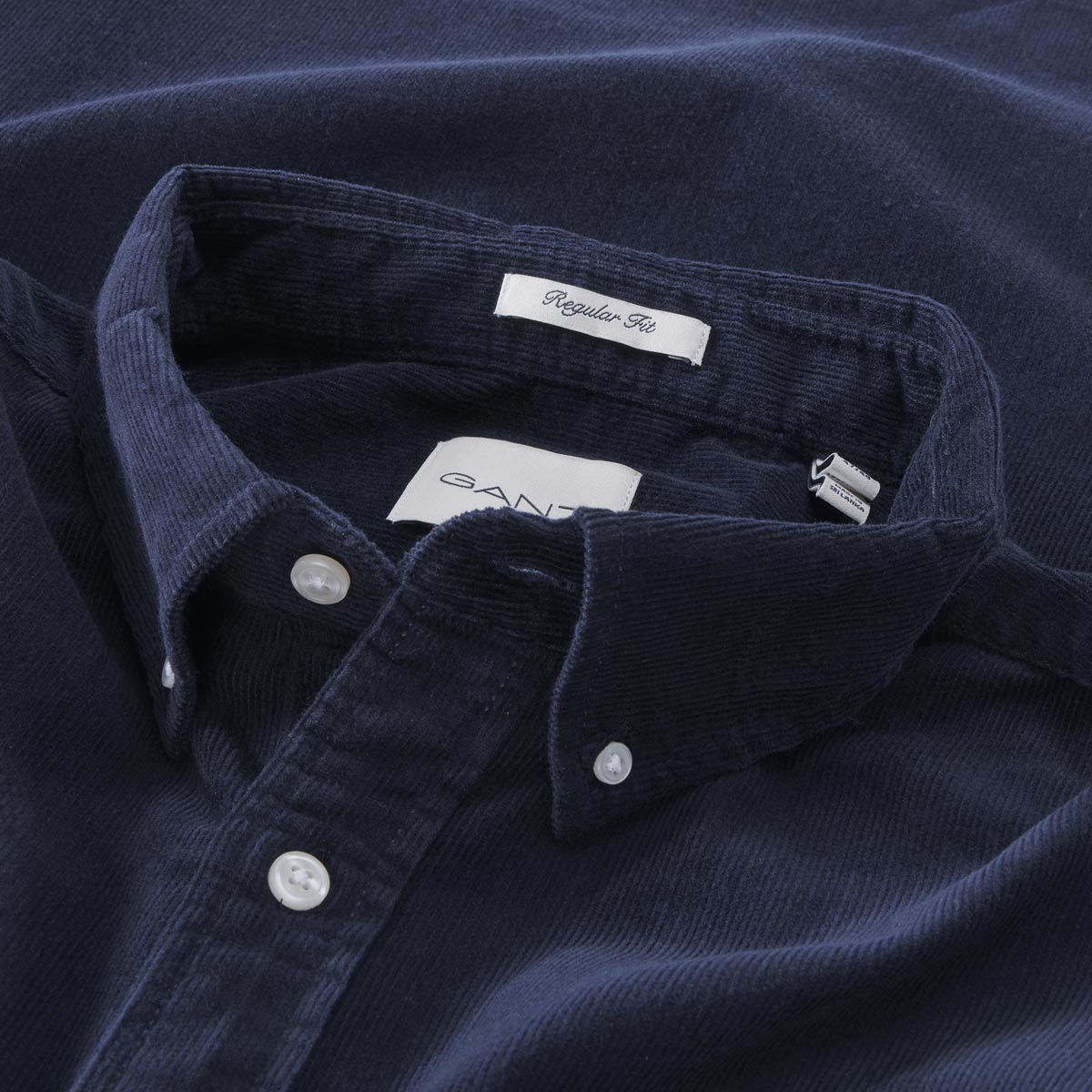 Gant Cordhemd dunkelblau