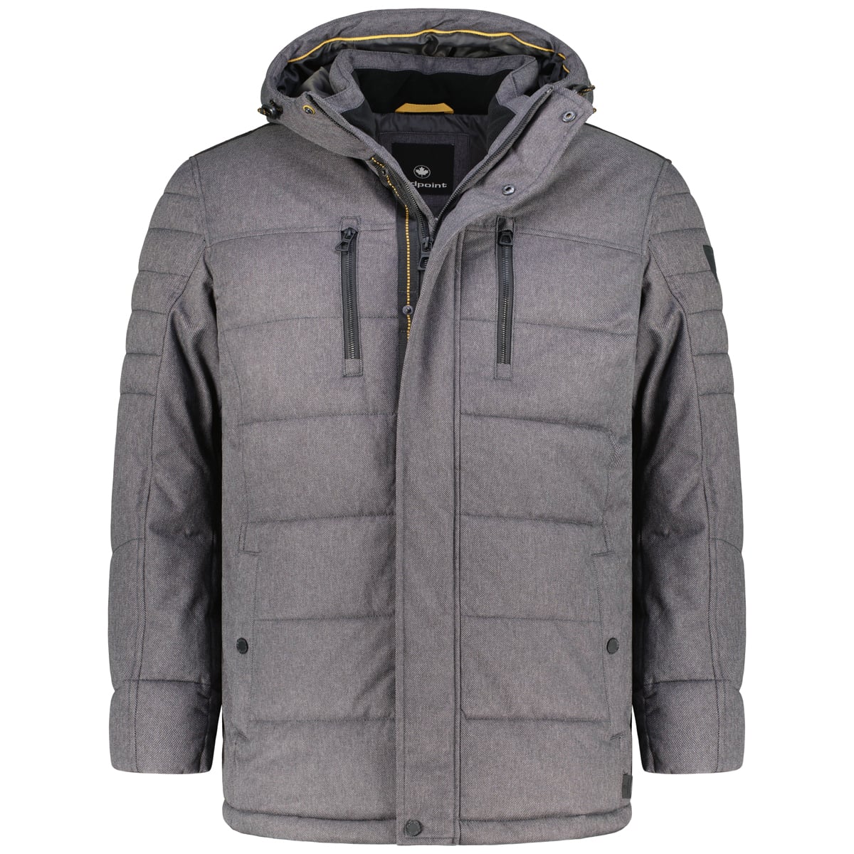 Redpoint Wattierter Parka mit Steppung Farbe grau Größe: 33 günstig online kaufen