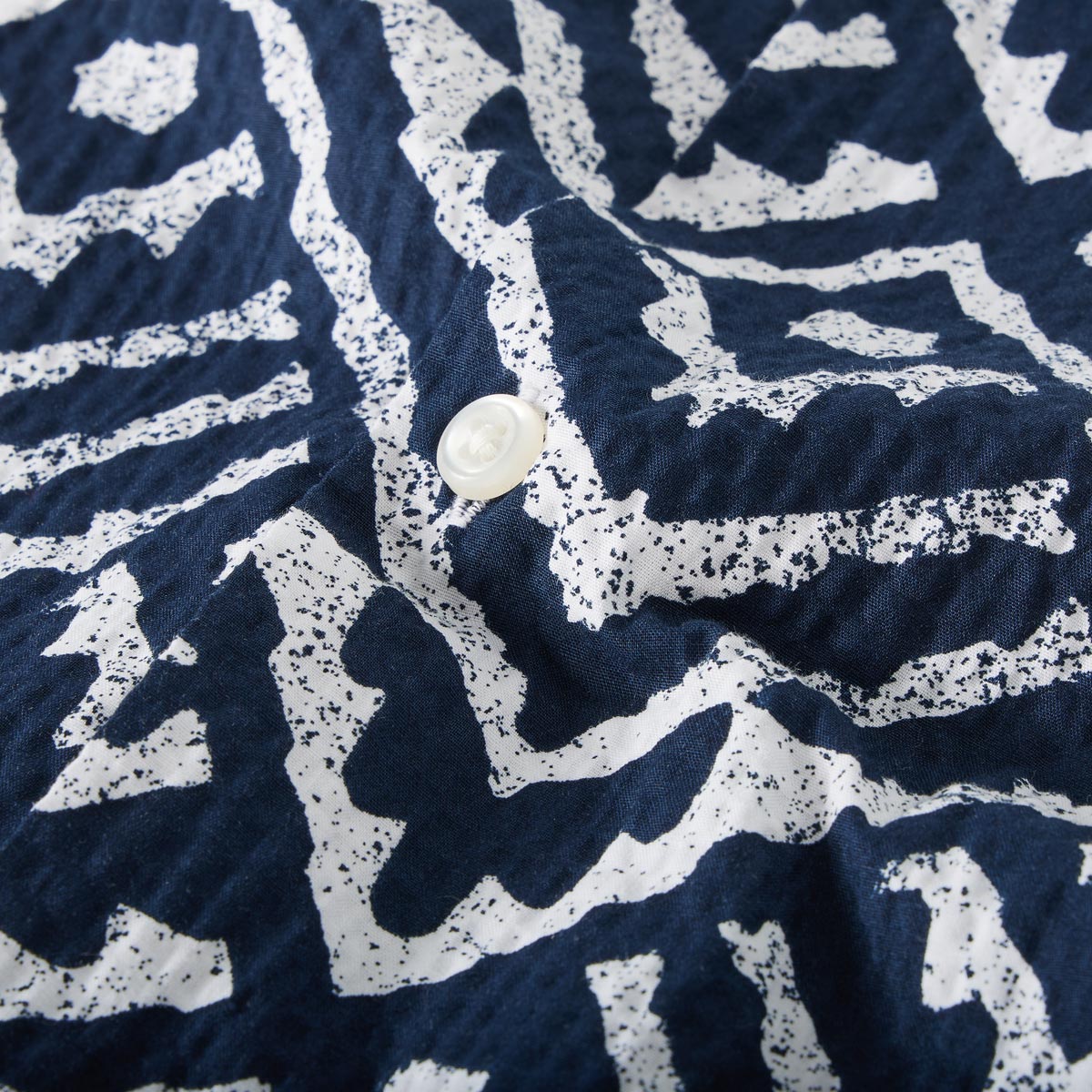 Jack&Jones Freizeithemd mit Elasthan blau