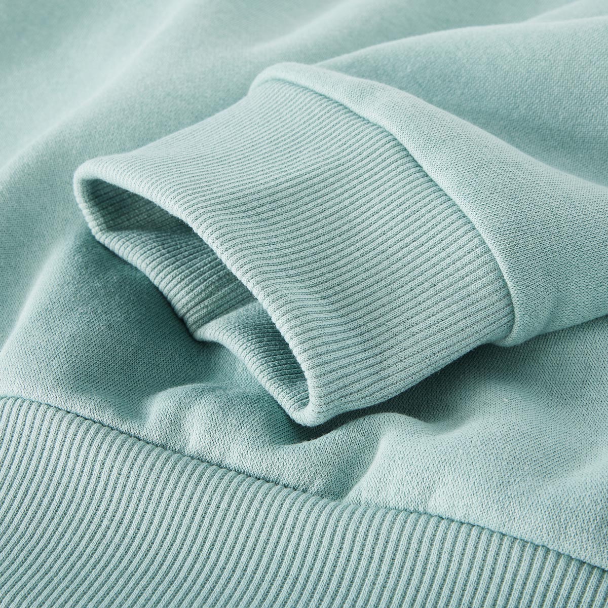 Jack&Jones Sweatshirt aus Baumwollmischung mint