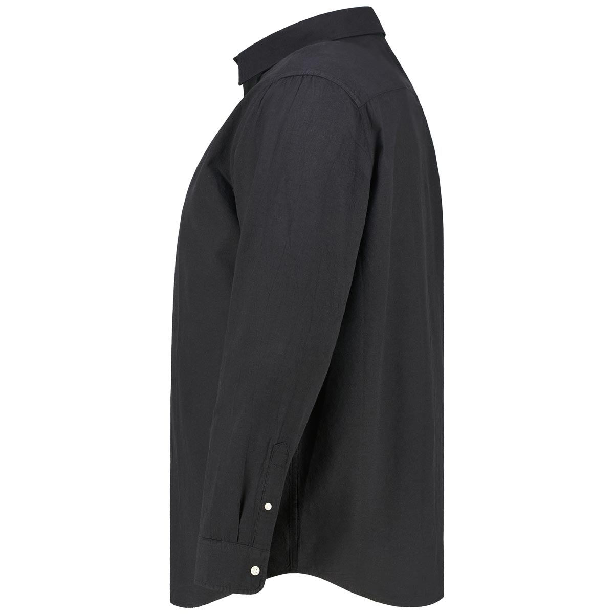 Jack&Jones Freizeithemd mit Leinen schwarz