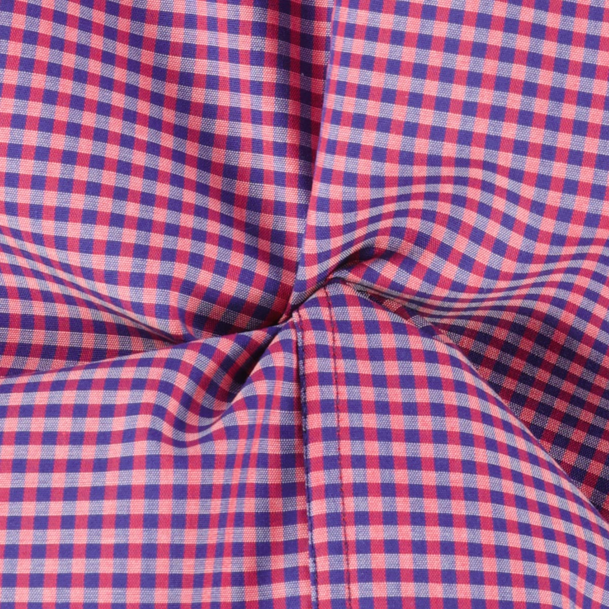 ETERNA Kariertes Businesshemd, bügelfrei, langarm blau/rot ETERNA Kariertes Businesshemd, bügelfrei, langarm blau/rot