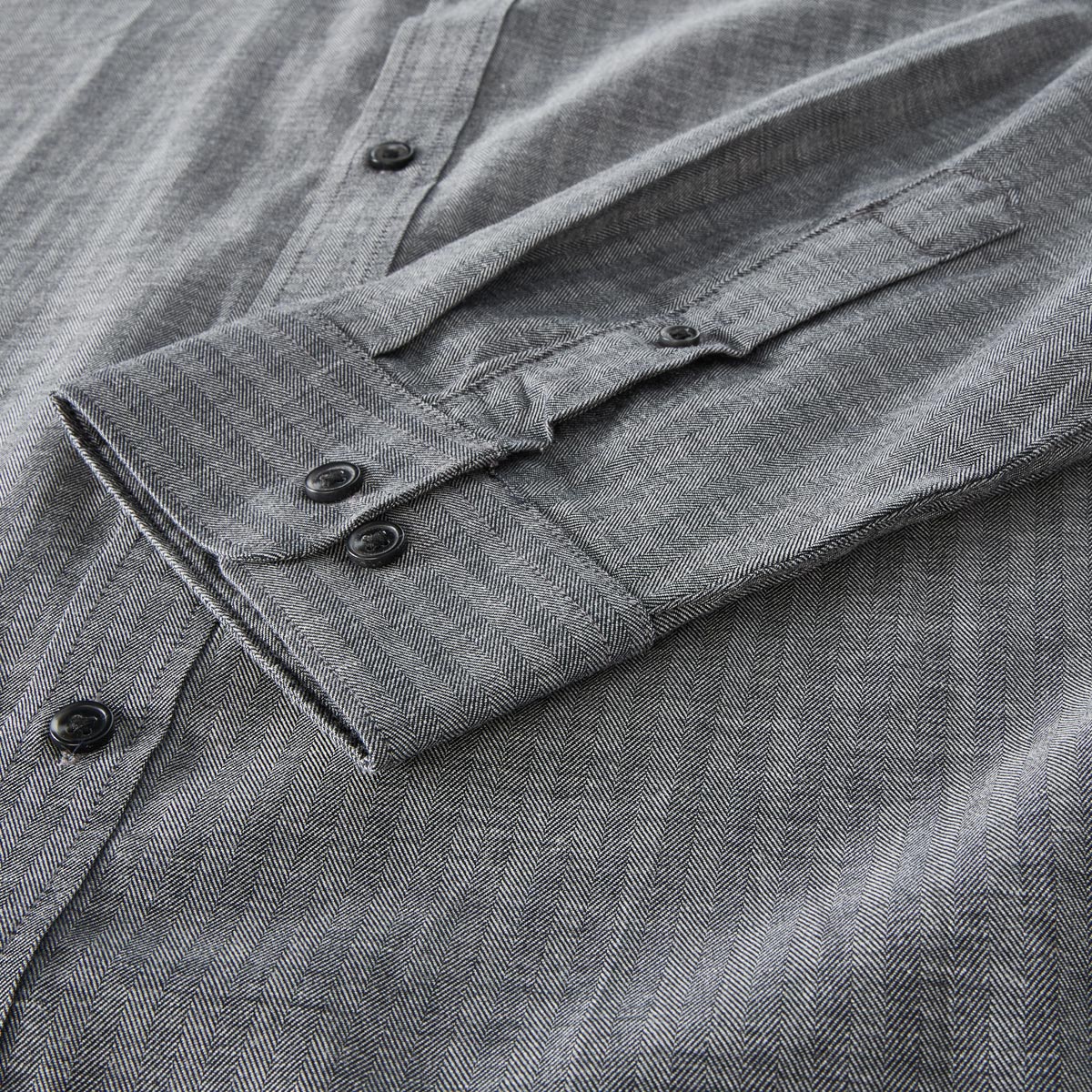 Jack&Jones Freizeithemd mit Biobaumwolle schwarz