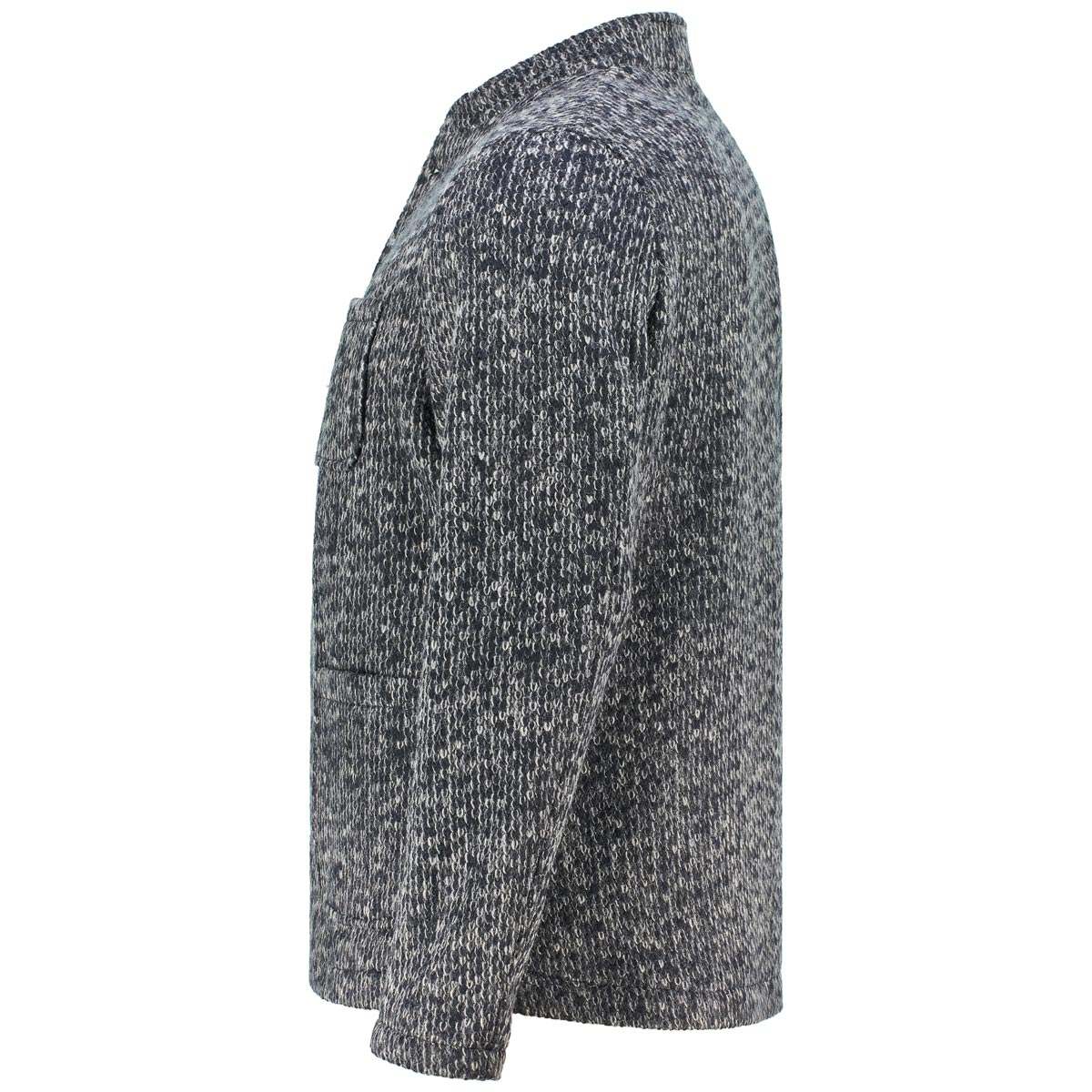 camel active Stricksakko mit Wollanteil dunkelblau