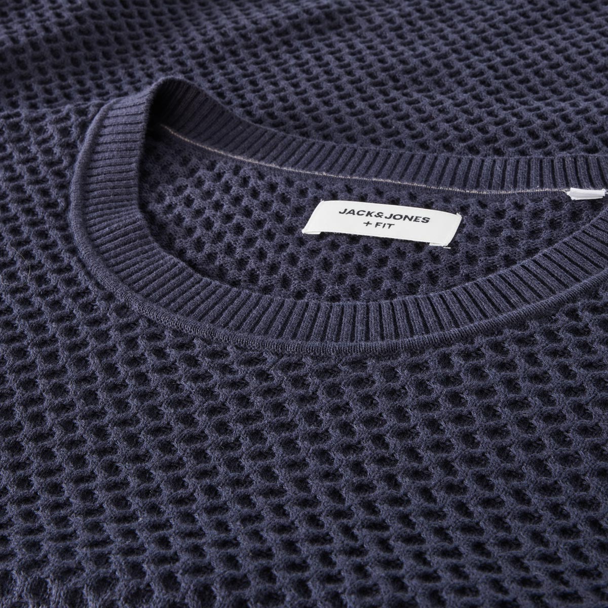 Jack&Jones Pullover mit Struktur marine