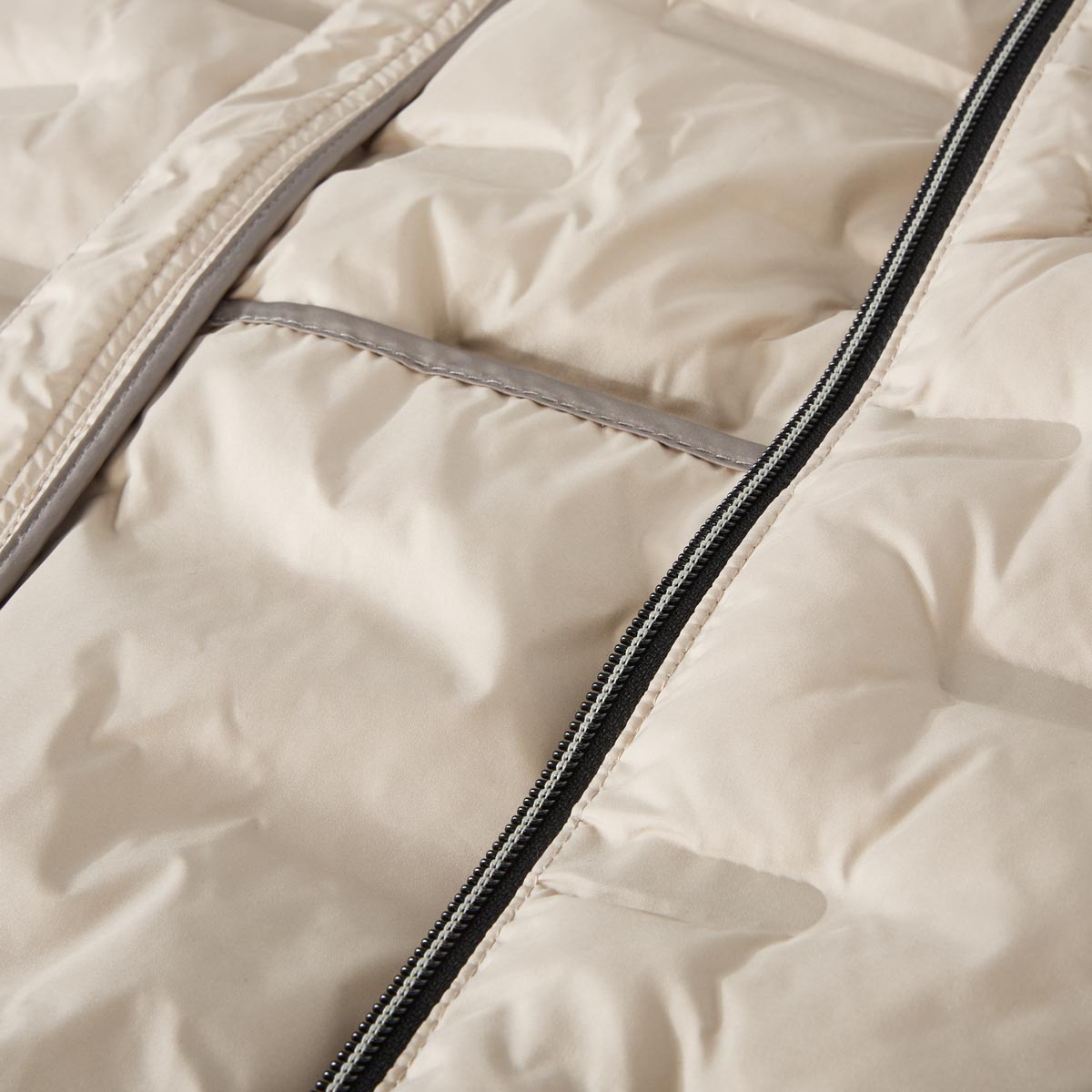 CASA MODA Steppweste, wind- und wasserabweisend beige