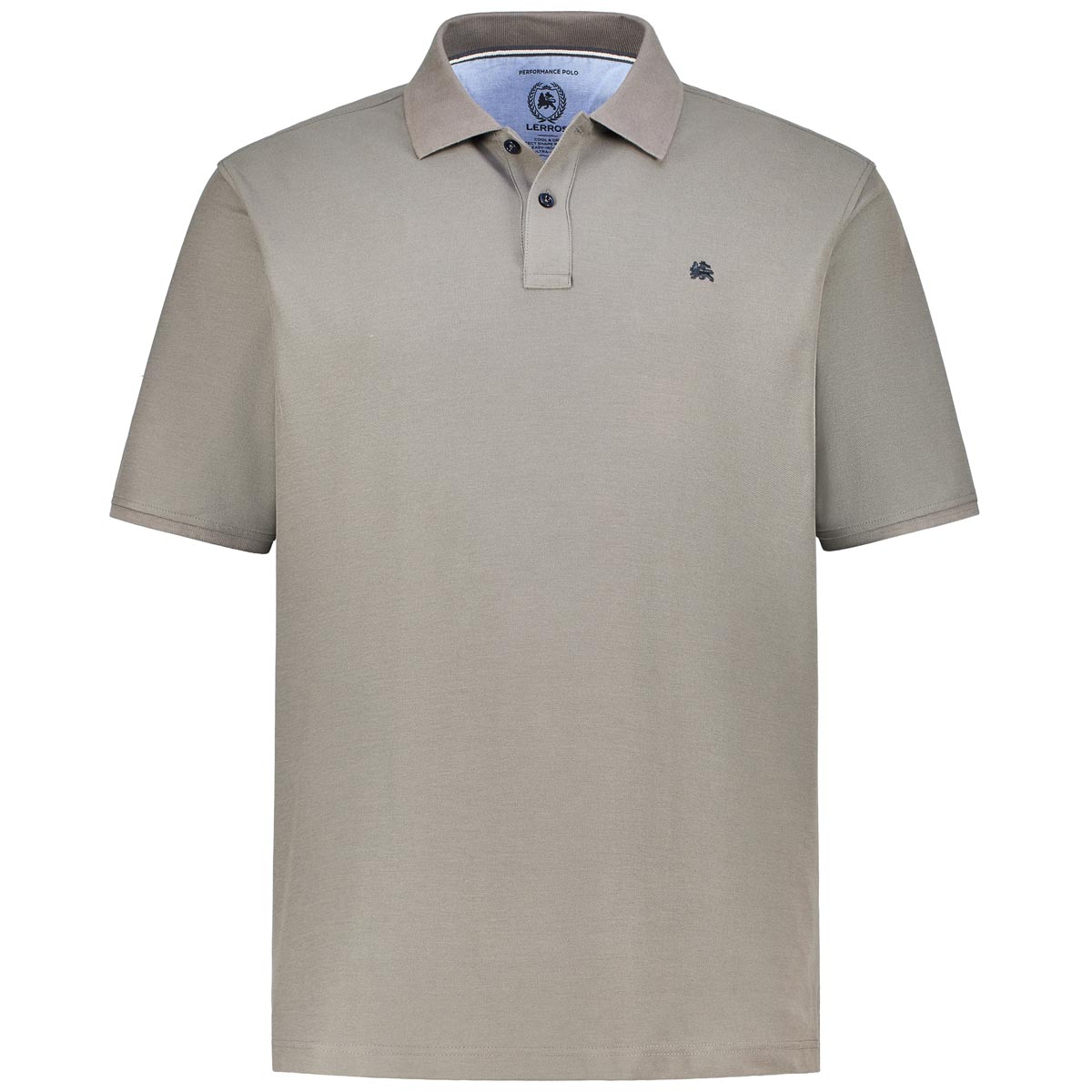 Lerros Poloshirt aus Baumwolle Farbe grau Größe: 3XL günstig online kaufen