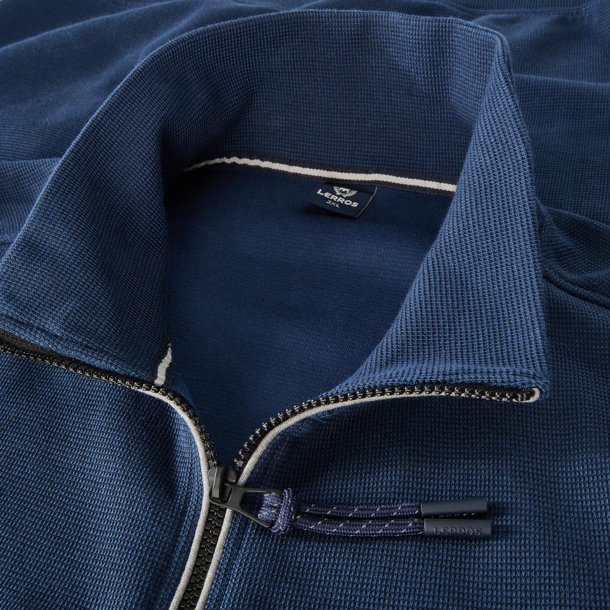 Lerros Sweatshirt aus Baumwolle blau