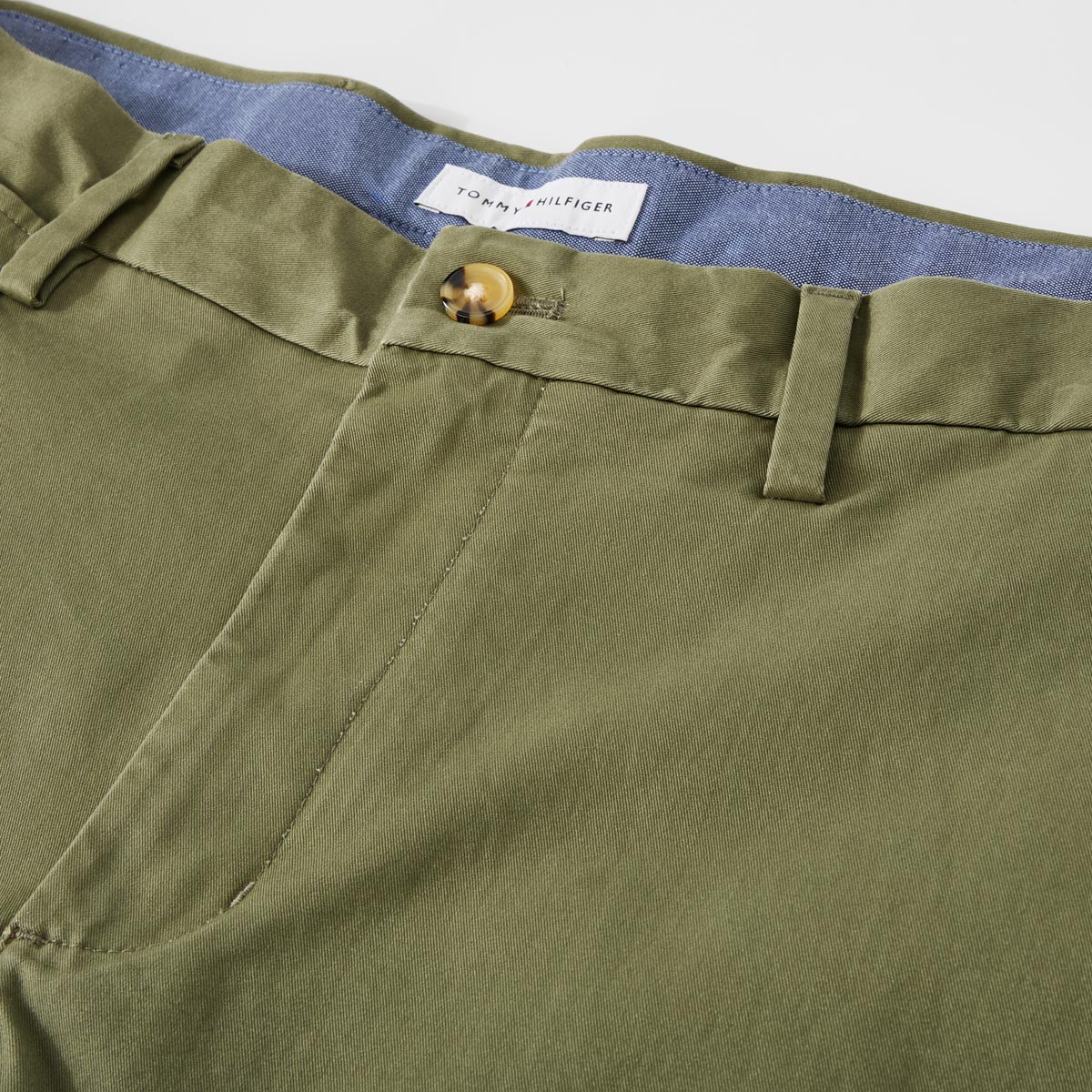 Tommy Hilfiger Stretch-Chinos "Denton", Regular Fit khaki