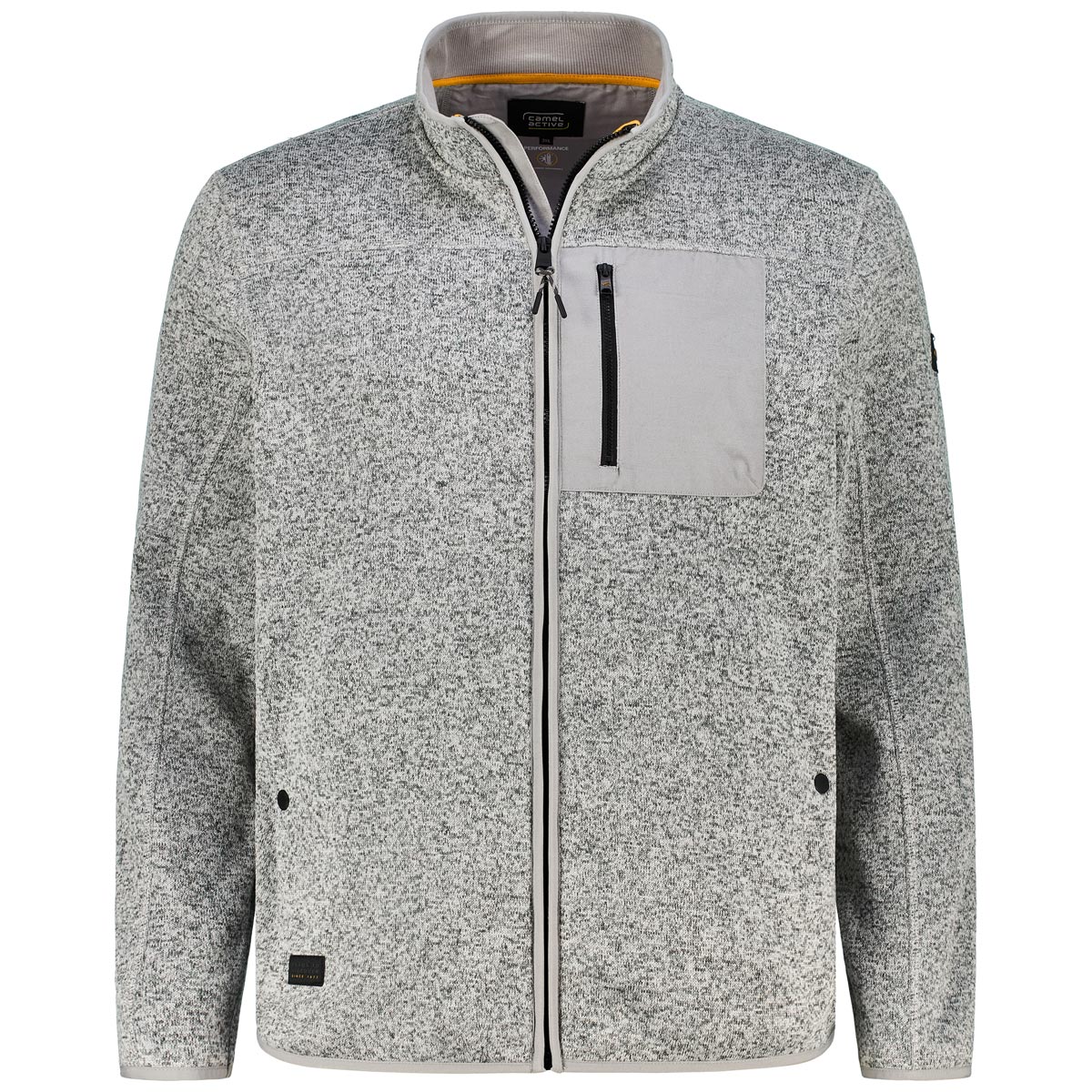 Strickjacke mit Fleecefutter
