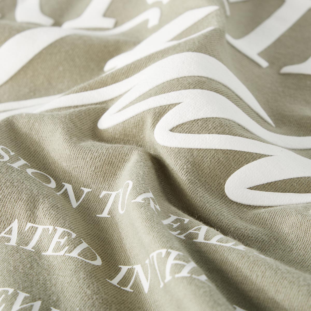 Jack&Jones T-Shirt mit Print auf Vorder- und Rückseite oliv