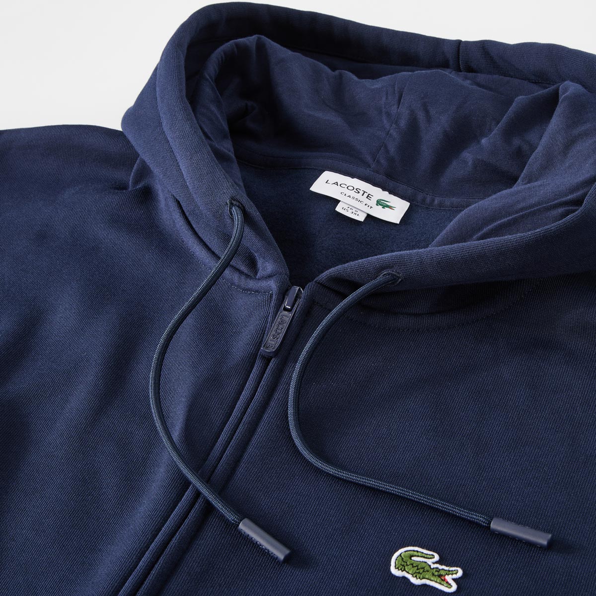 LACOSTE Sweatjacke aus Baumwolle marine