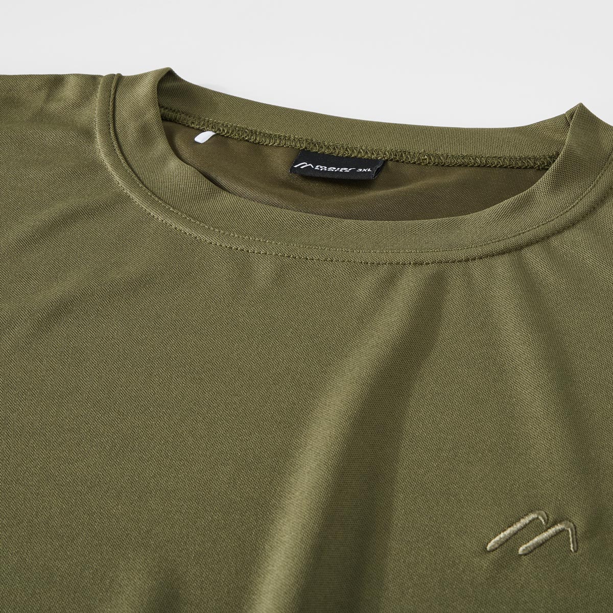 Maier Sports Leichtes Funktions-Shirt, schnelltrocknend oliv