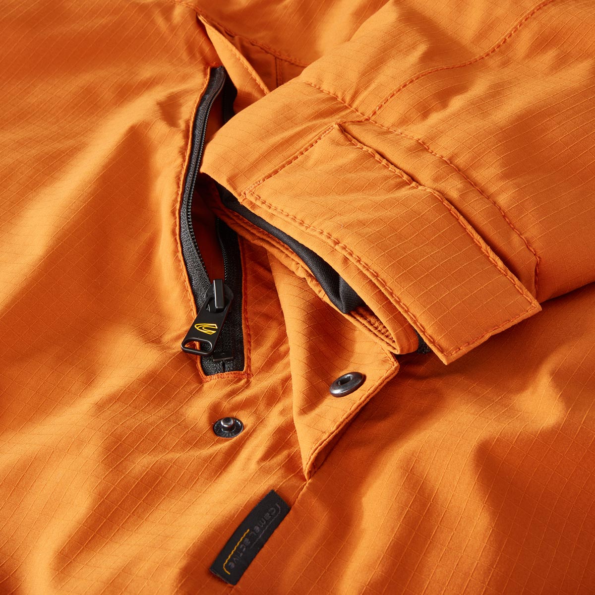 camel active Funktionsparka, wind- und wasserdicht orange