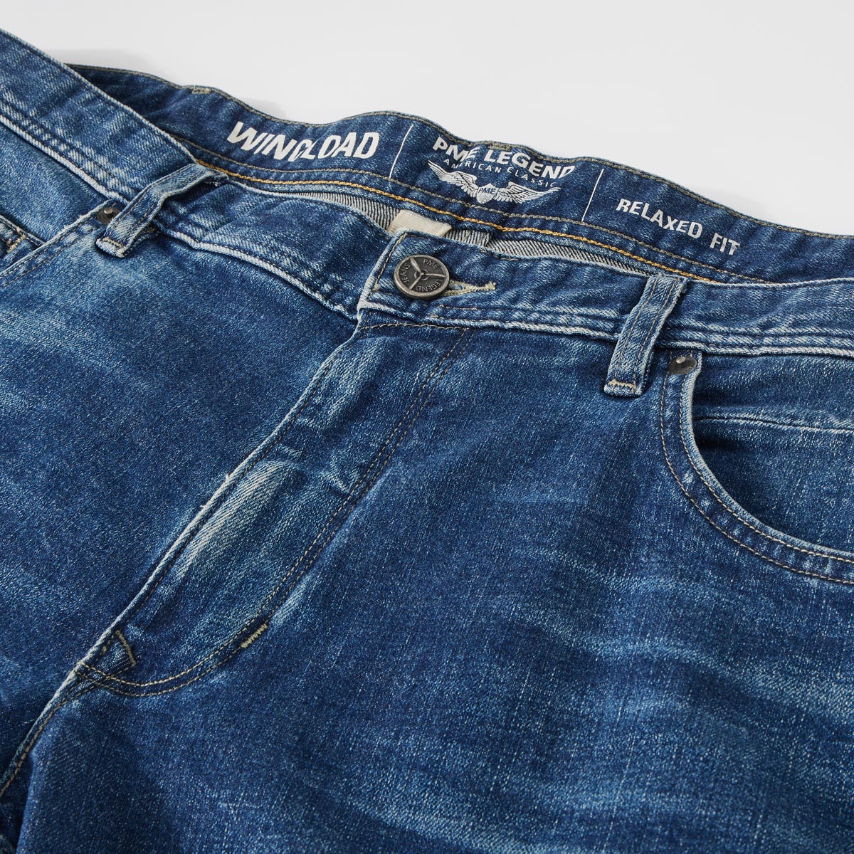 PME LEGEND Stretch-Jeans "Wingload", Loose Fit dunkelblau