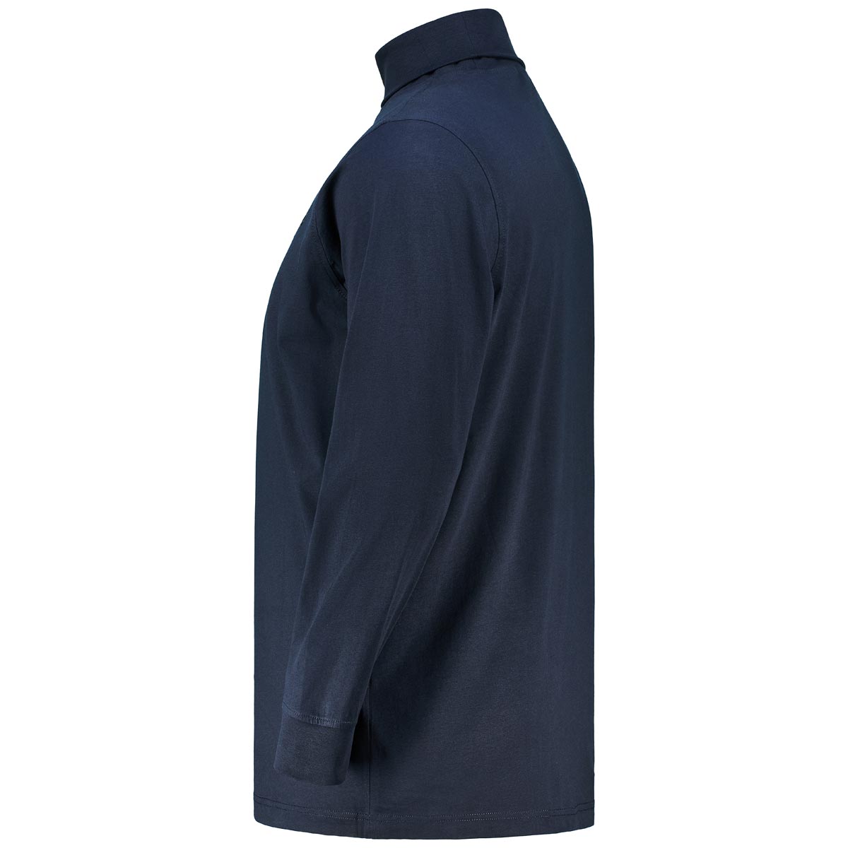 Lerros Rollkragenshirt aus Baumwoll-Jersey blau