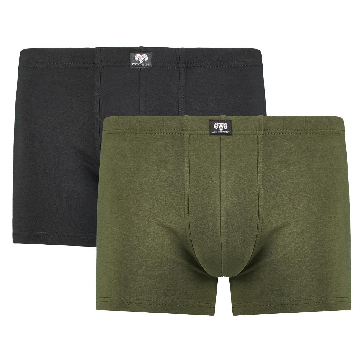 Pants mit Elasthan im Doppelpack