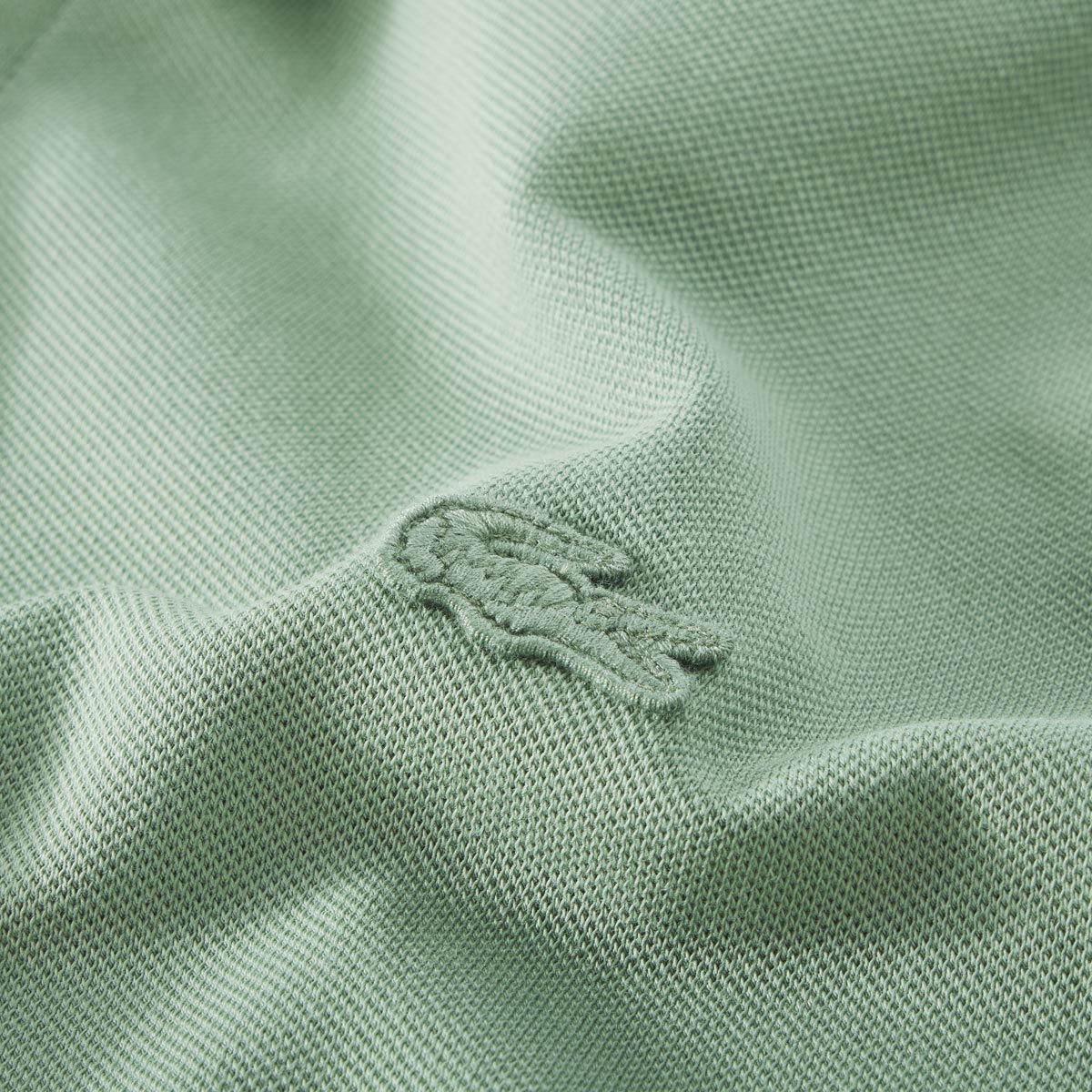 LACOSTE Poloshirt mit Elasthan grün