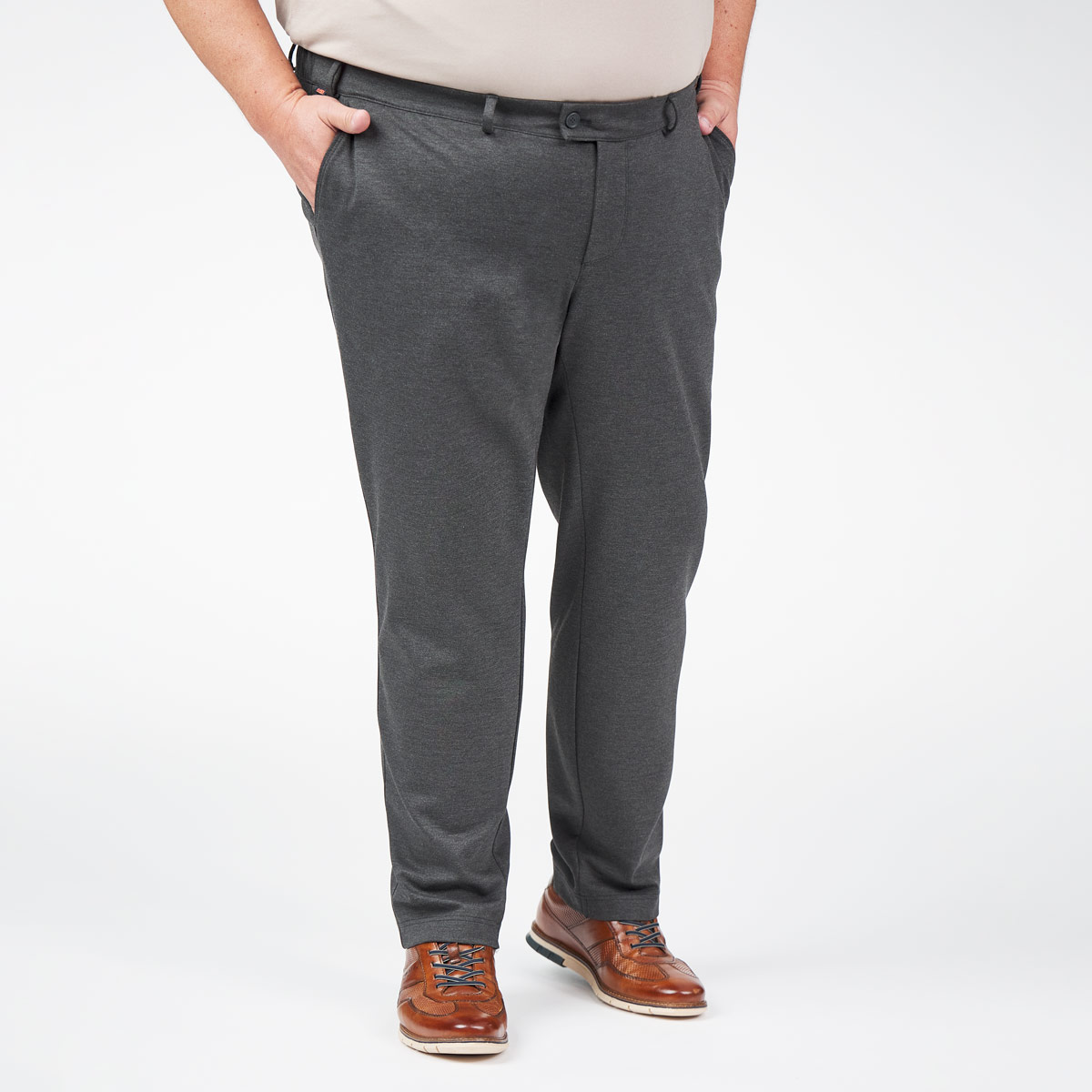 Eurex by Brax Stretch-Chinos "Thilo", Tapered Fit anthrazit