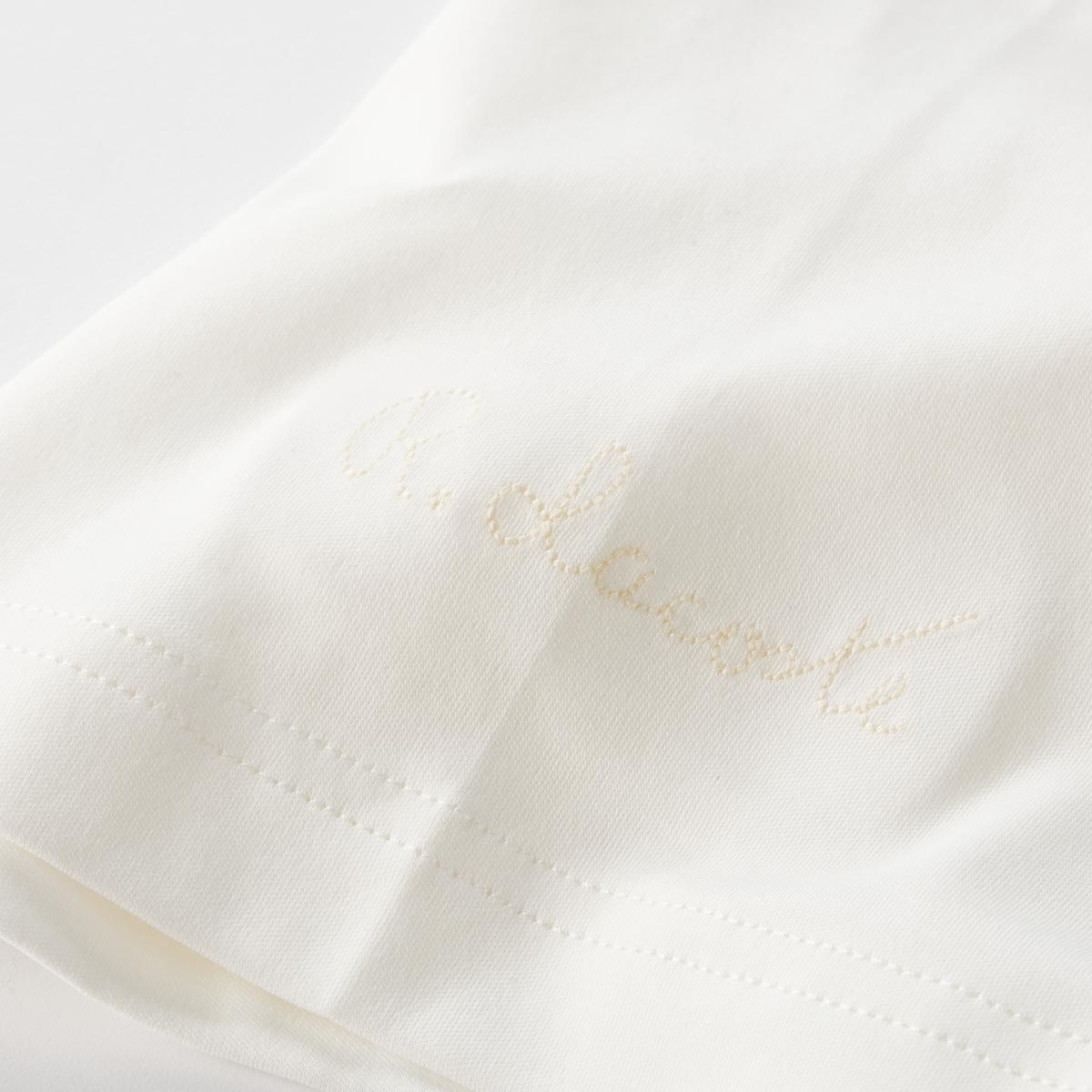LACOSTE T-Shirt aus Baumwolle weiß