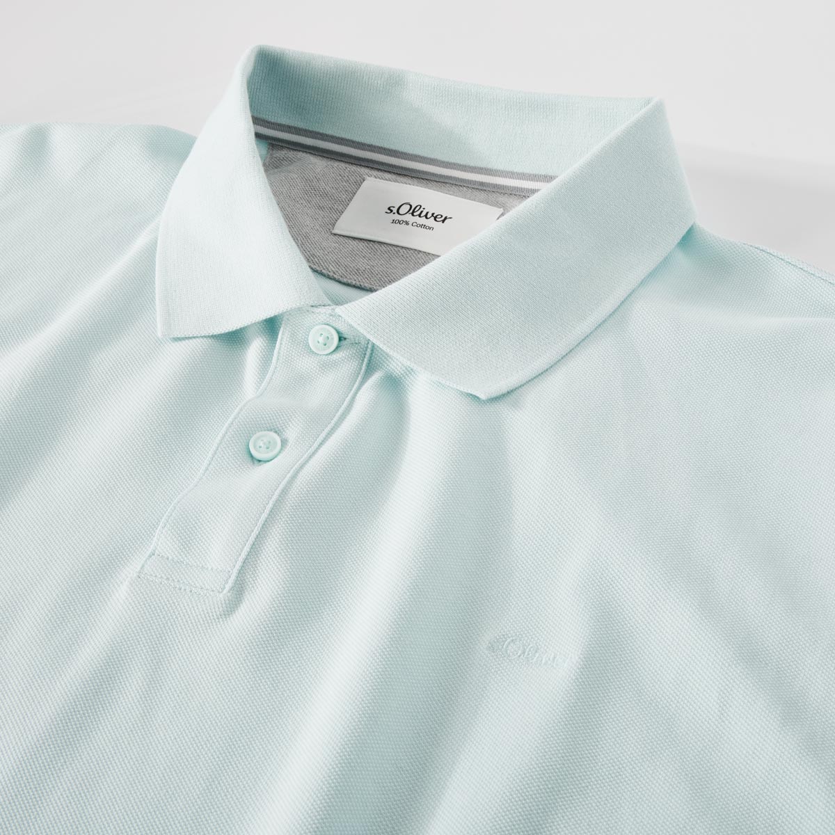 s.Oliver Basic-Poloshirt mint