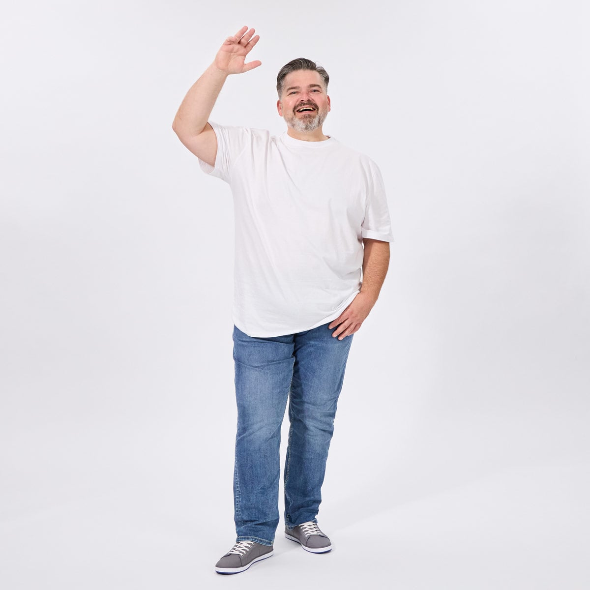 Pfundskerl Doppelpack T-Shirts "Pfundskerl" mit Rundhalsausschnitt weiß Pfundskerl Doppelpack T-Shirts "Pfundskerl" mit Rundhalsausschnitt weiß