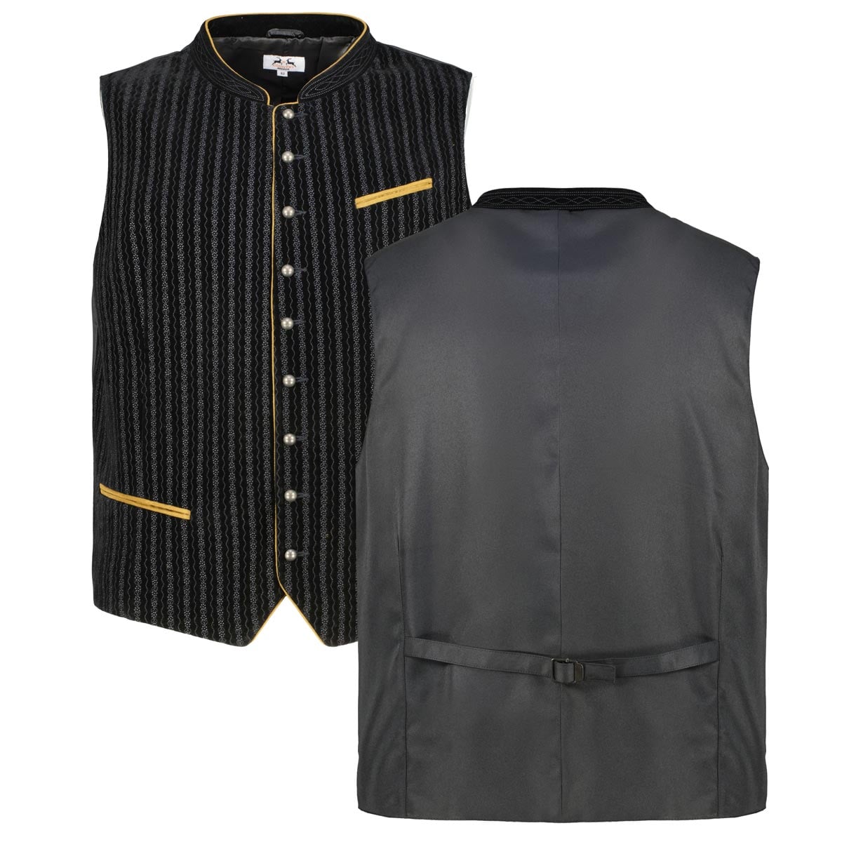 Maddox Trachtenweste aus Samt Farbe schwarz Größe: 70 günstig online kaufen