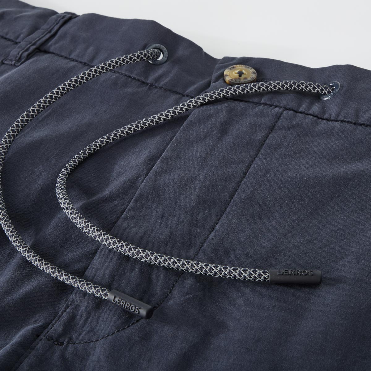 Lerros Chino, Regular Fit, leicht dunkelblau