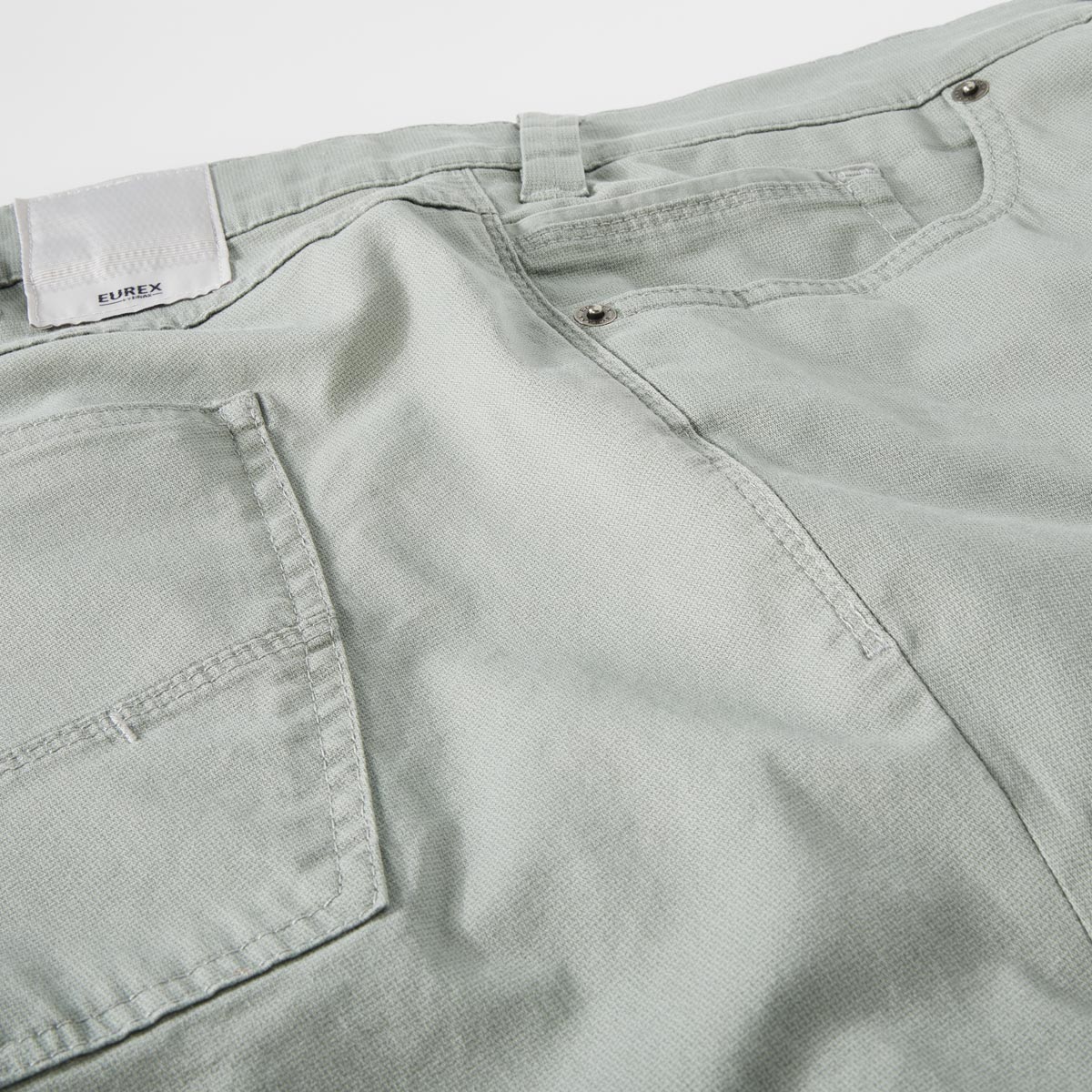 Eurex by Brax Stretch-Baumwollhose "Luke", Tapered Fit grün