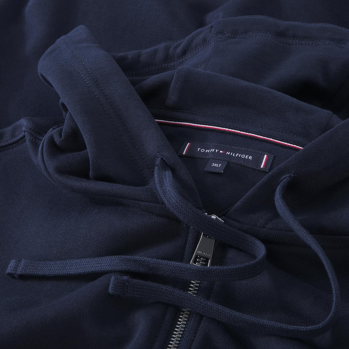 Tommy Hilfiger Kapuzenjacke aus Baumwolle marine