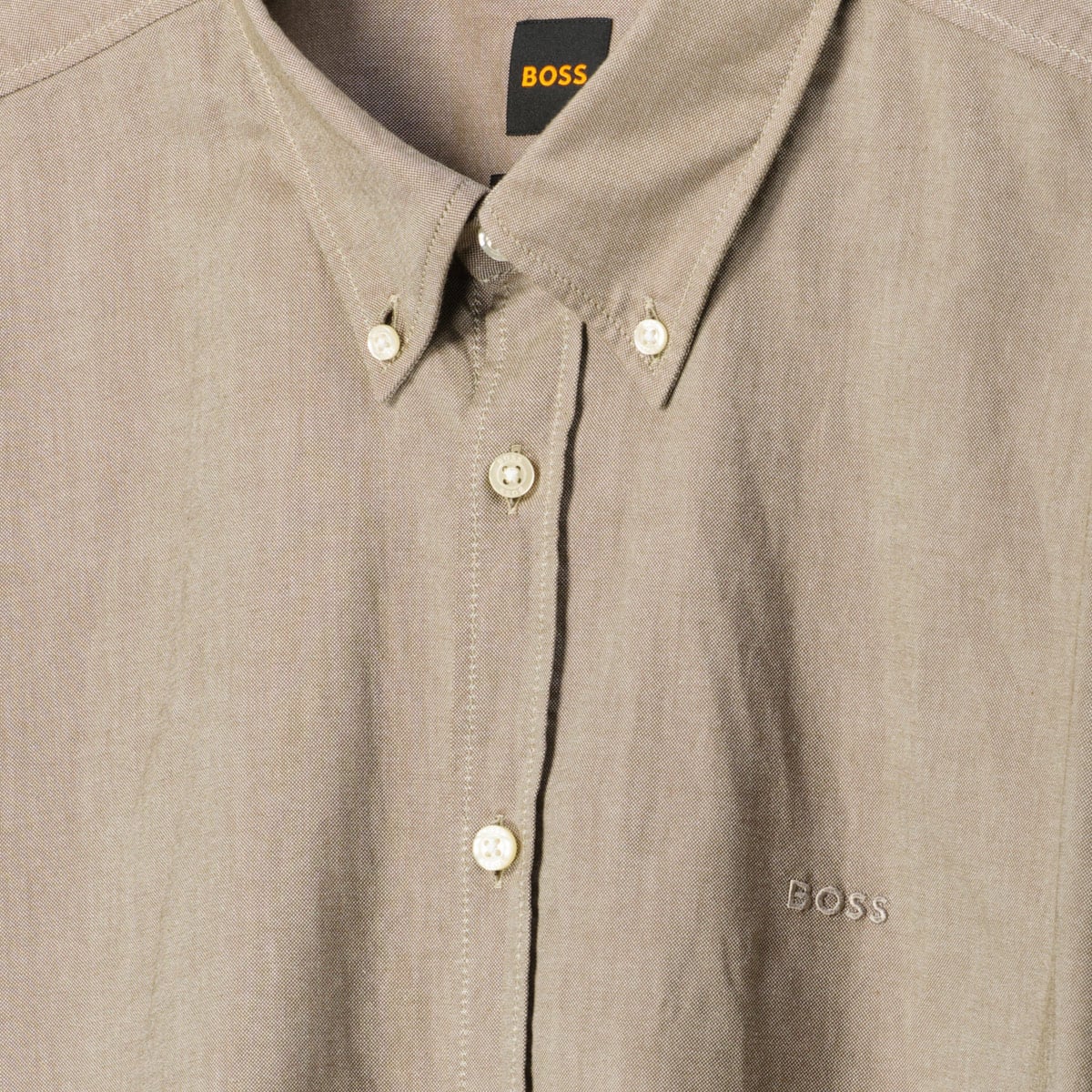 BOSS Freizeithemd aus Baumwolle oliv BOSS Freizeithemd aus Baumwolle oliv