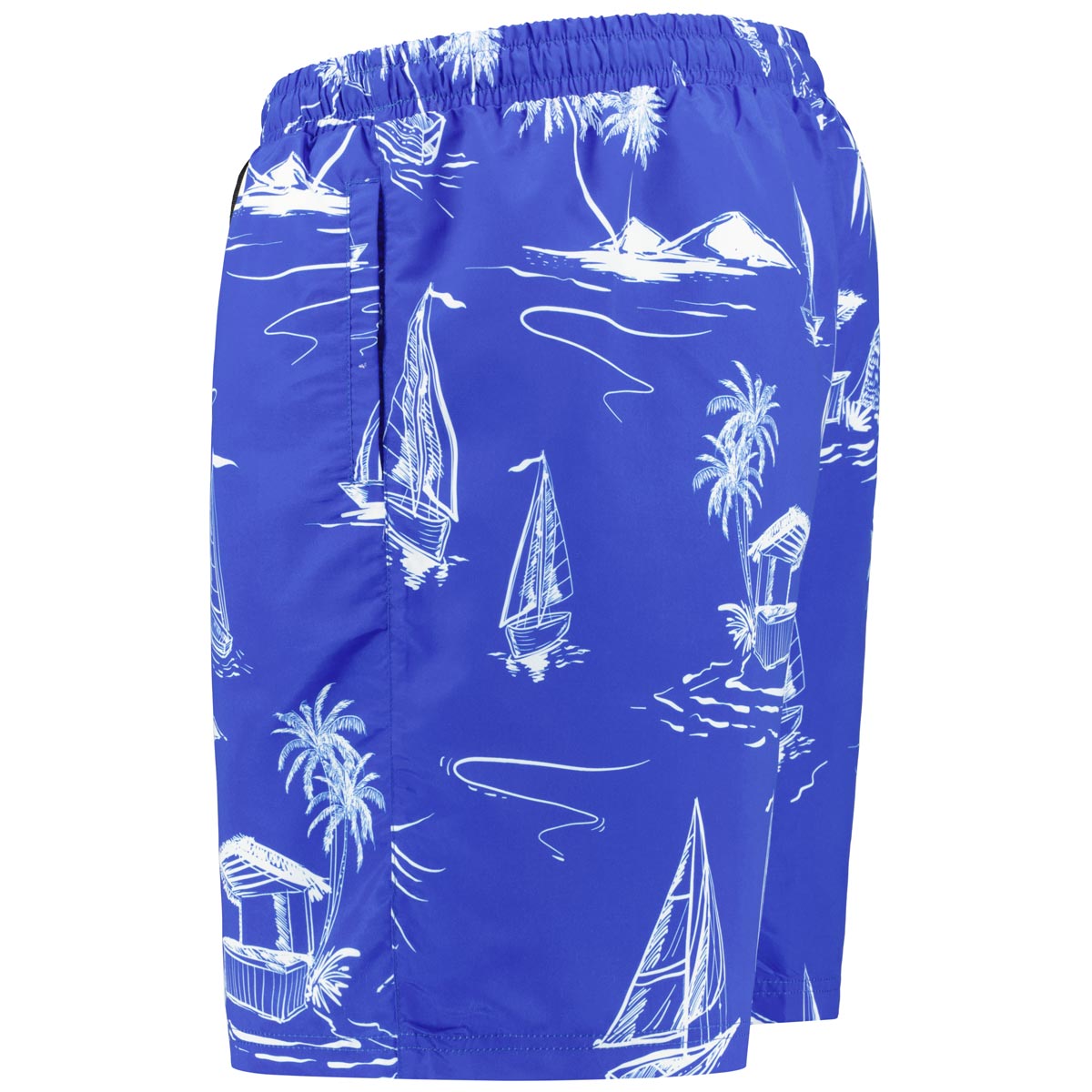 Abraxas Badeshorts mit Taschen blau