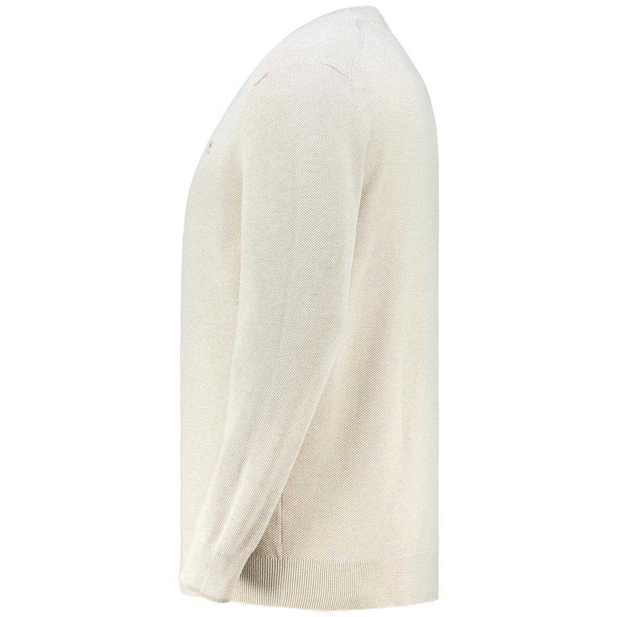 Lerros Pullover in Reiskorn-Struktur beige