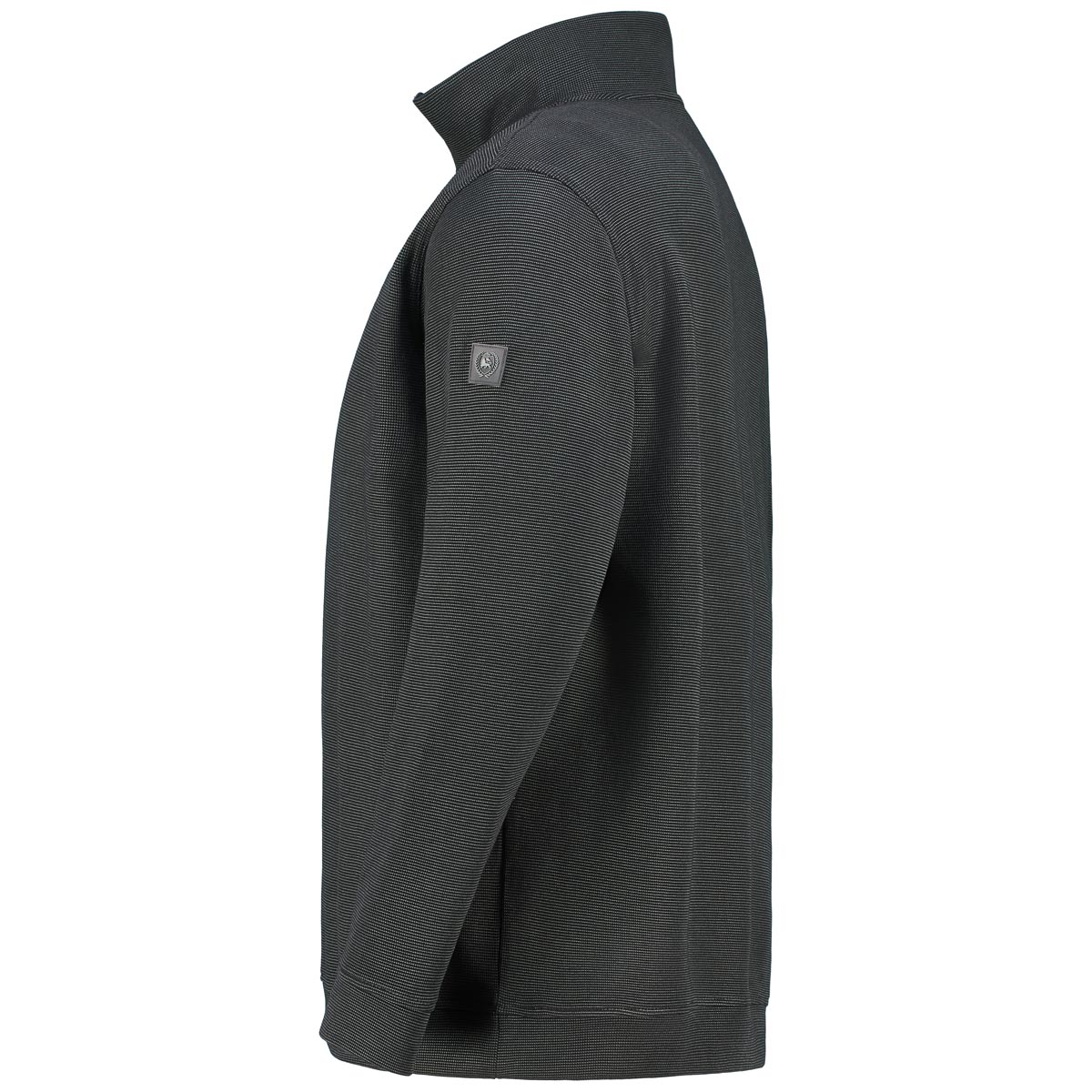 Lerros Sweatshirt aus Baumwolle schwarz