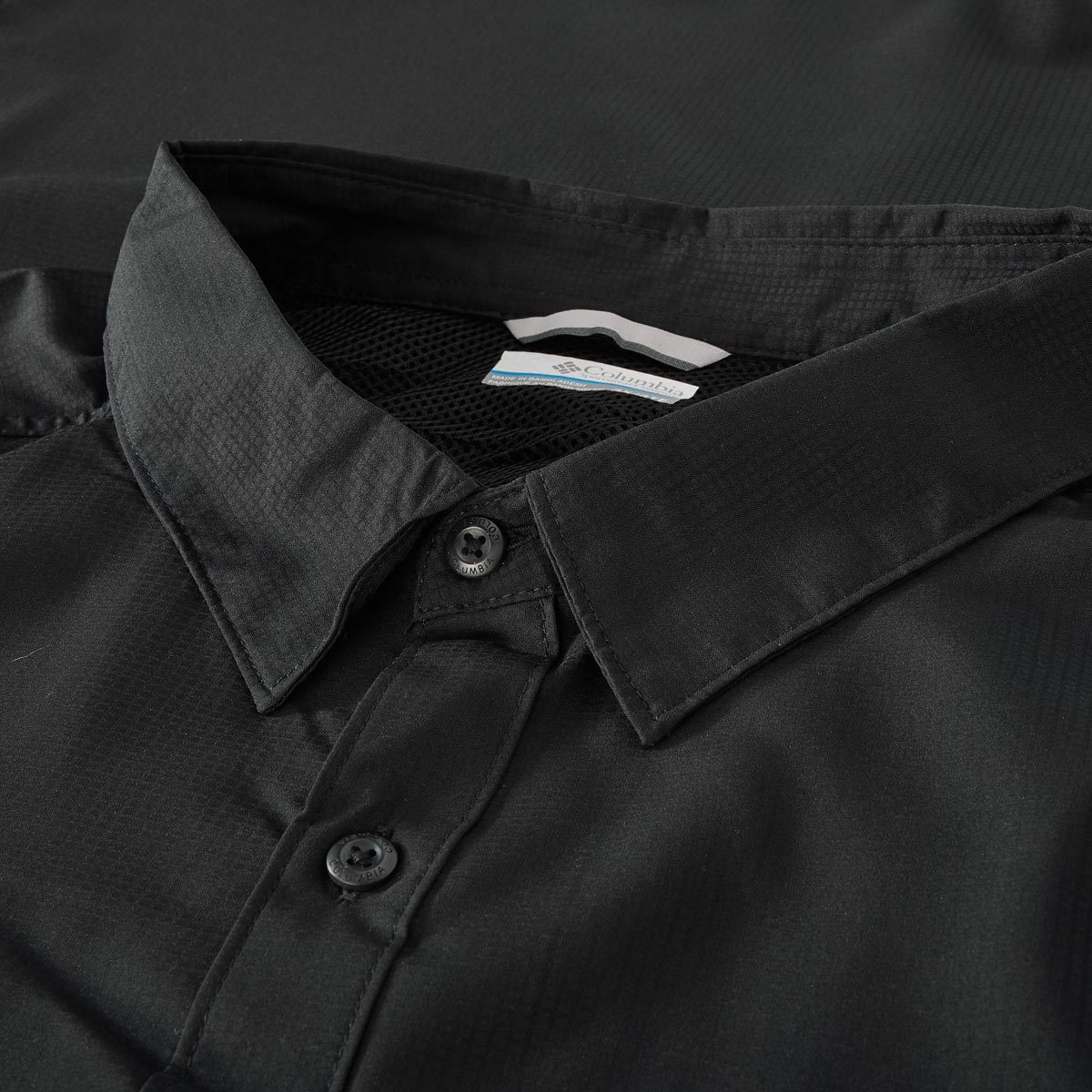 Columbia Funktionshemd mit antimikrobieller Behandlung schwarz