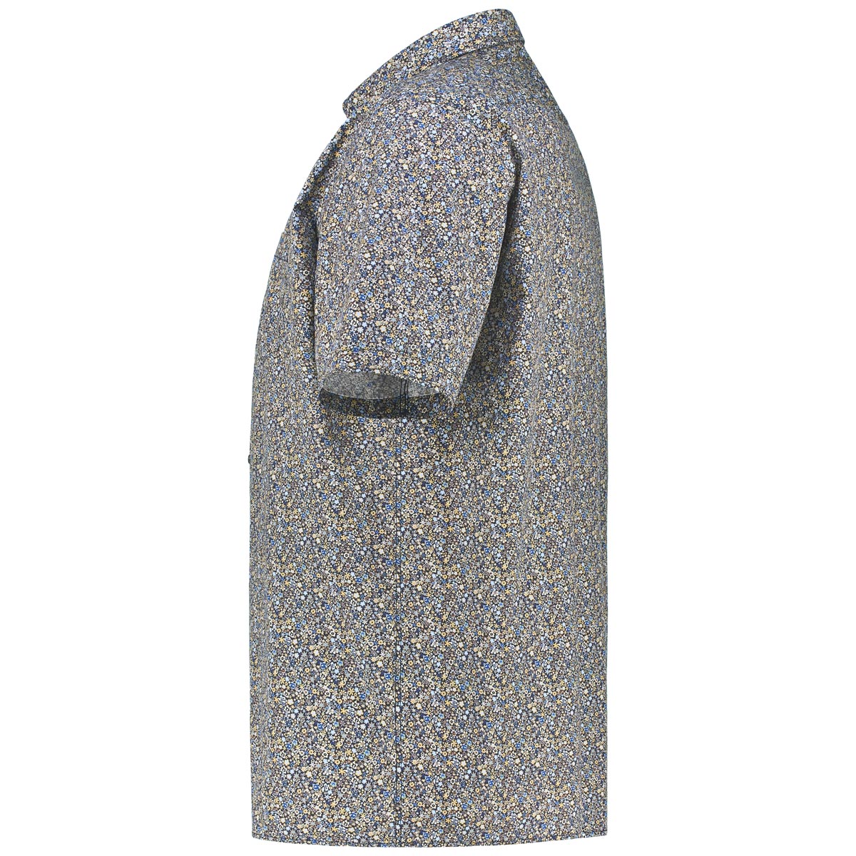 CASA MODA Freizeithemd mit floralem Muster Farbe jeansblau Größe: 5XL günstig online kaufen