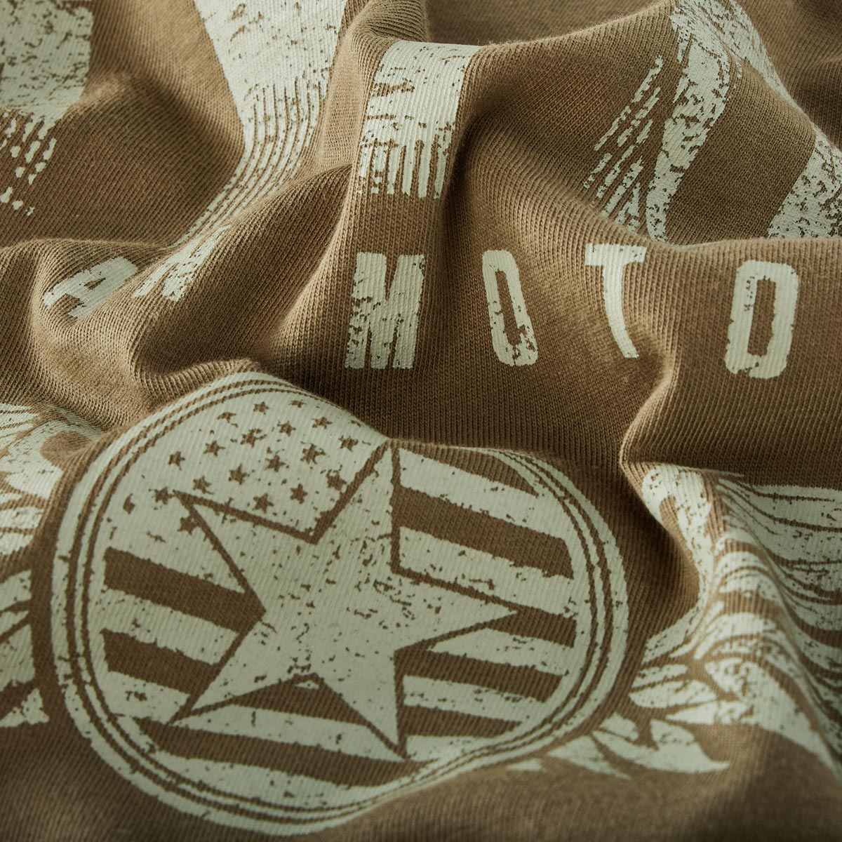 Redfield Longsleeve mit Print khaki