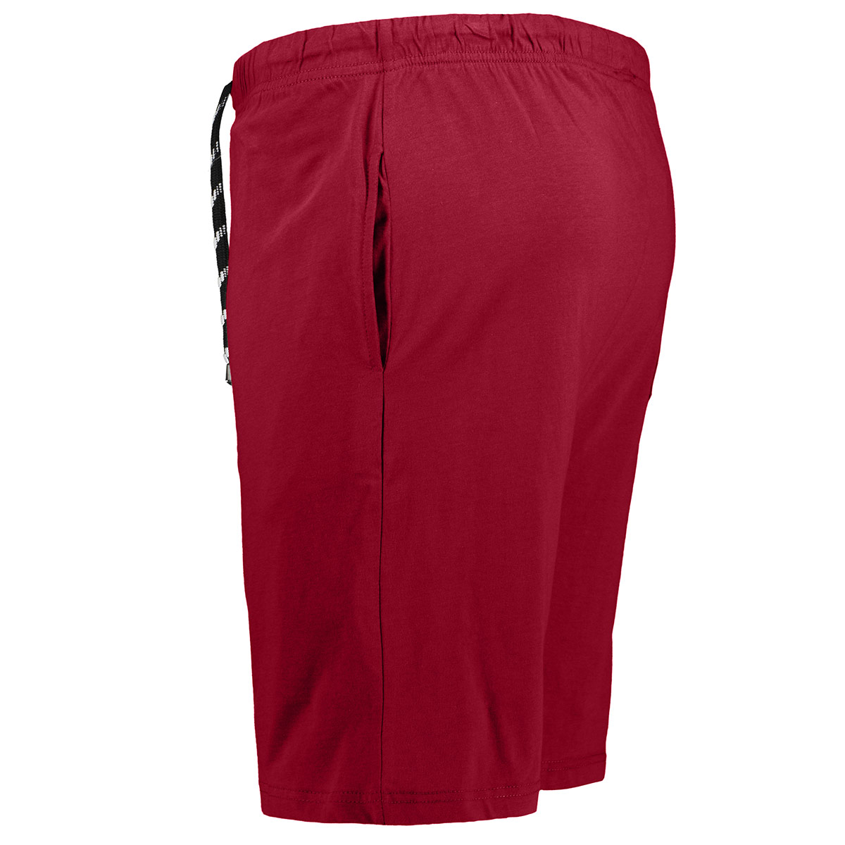 ADAMO Leichte Shorts aus Baumwoll-Jersey rot