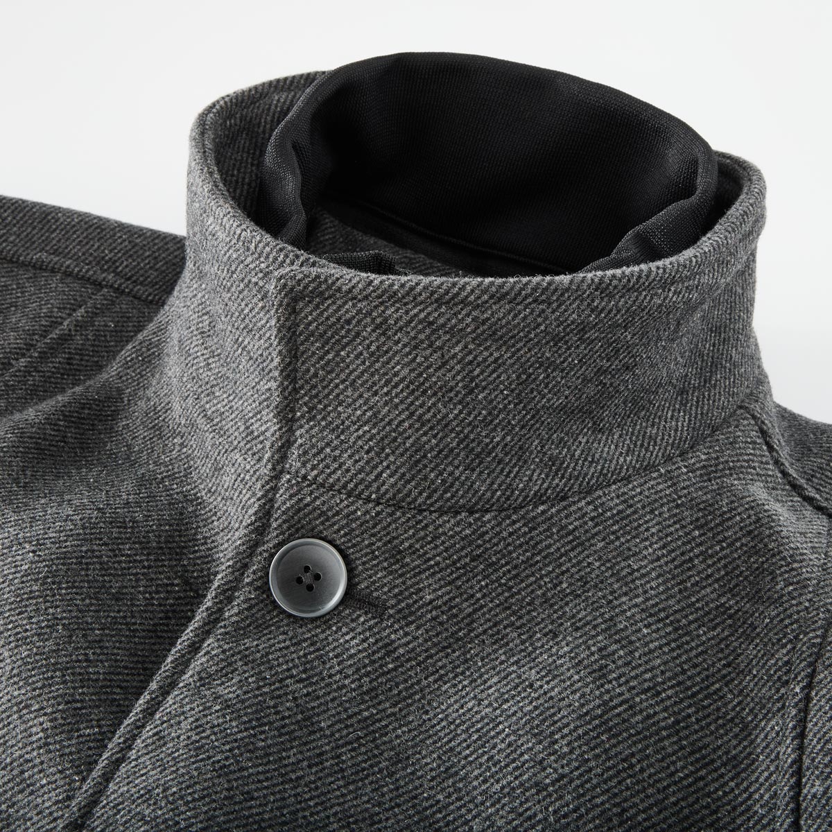 Calamar Wolljacke mit heraustrennbarem Westeneinsatz schwarz