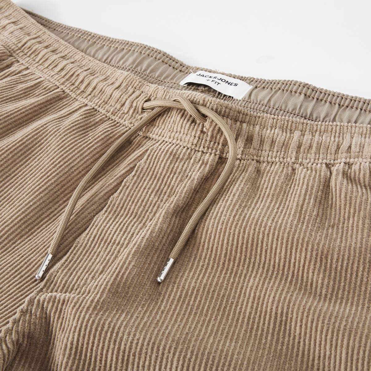 Jack&Jones Cord-Chino mit elastischem Bund beige