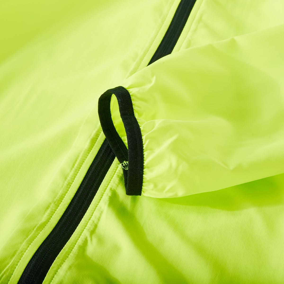 North Ultraleichte Radjacke mit reflektierenden Elementen, winddicht grün