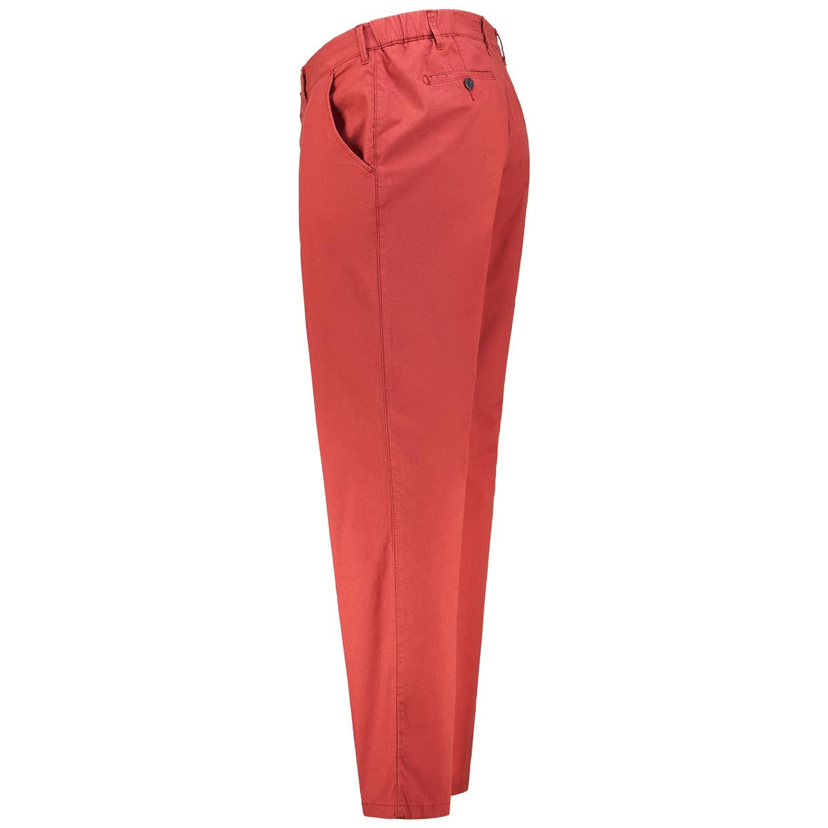 Eurex by Brax Stretch-Chino "Joe", Tapered Fit dunkelrot