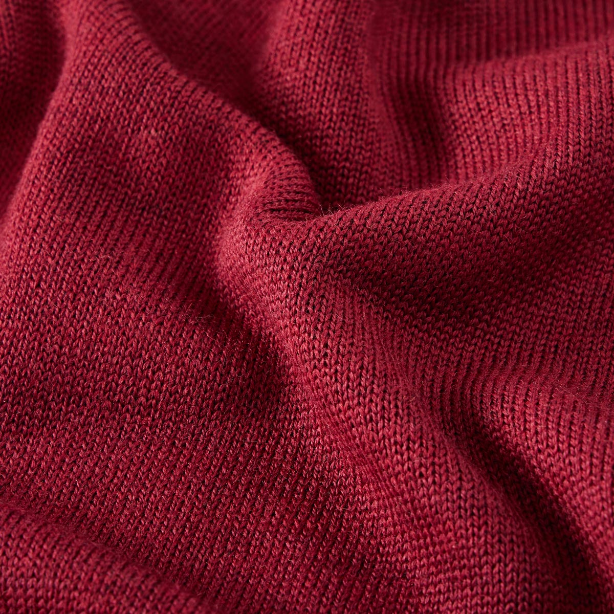 Hajo Feinstrickpullover "Smart Relaxx", hautsympathisch weinrot