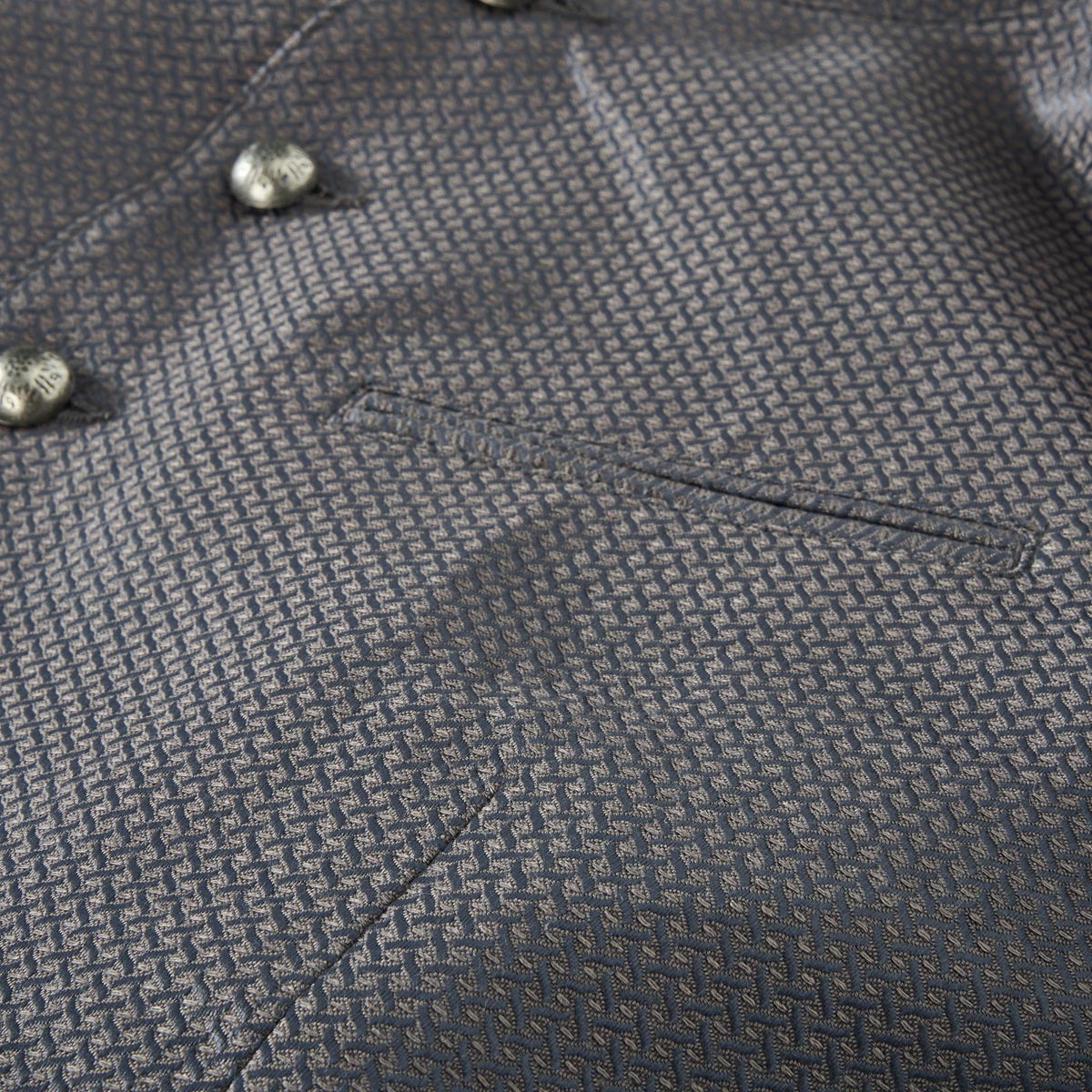 Maddox Trachtenweste grau